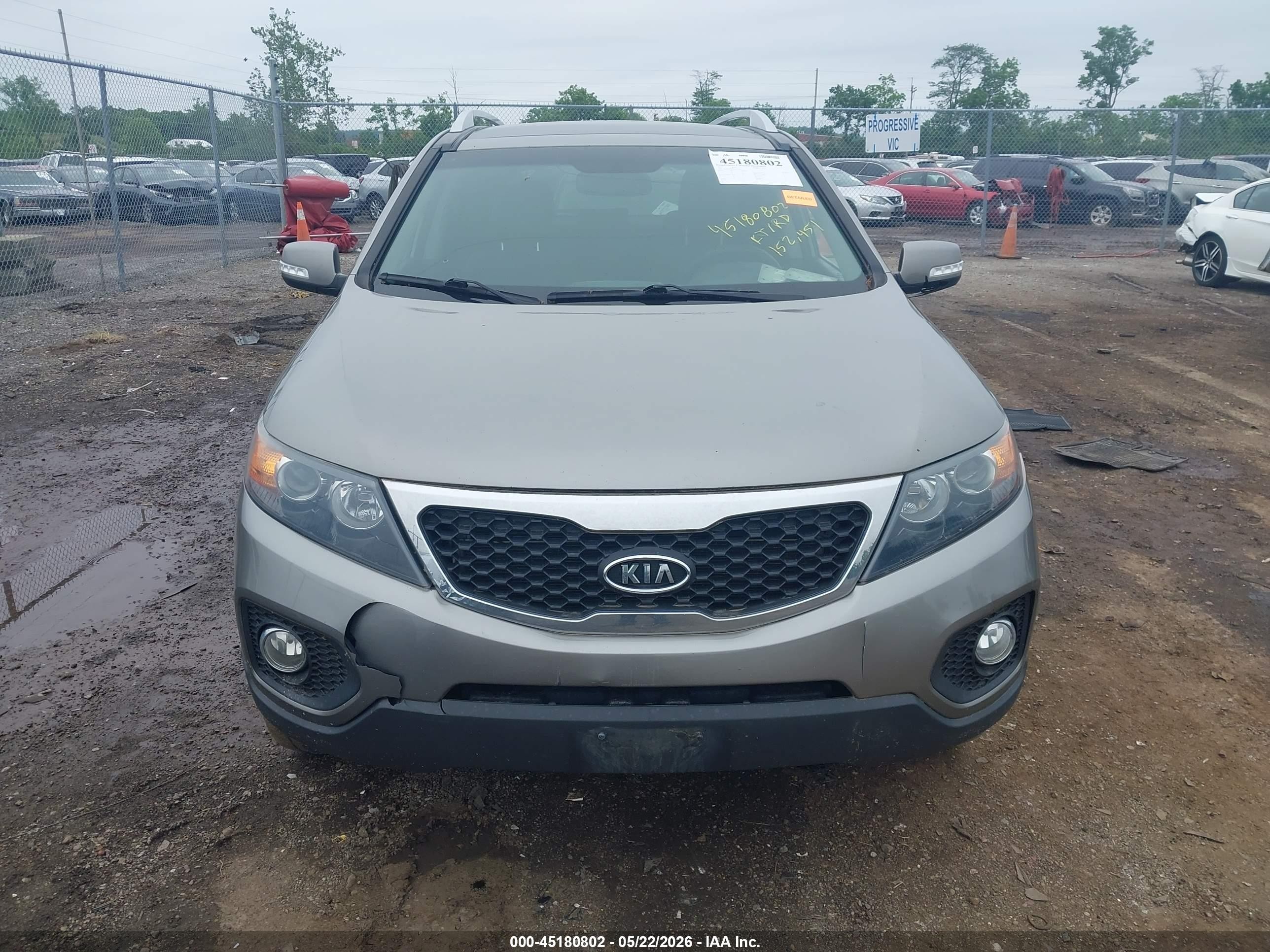 2013 Kia Sorento Ex V6 Champagne vin: 5XYKU4A23DG411770