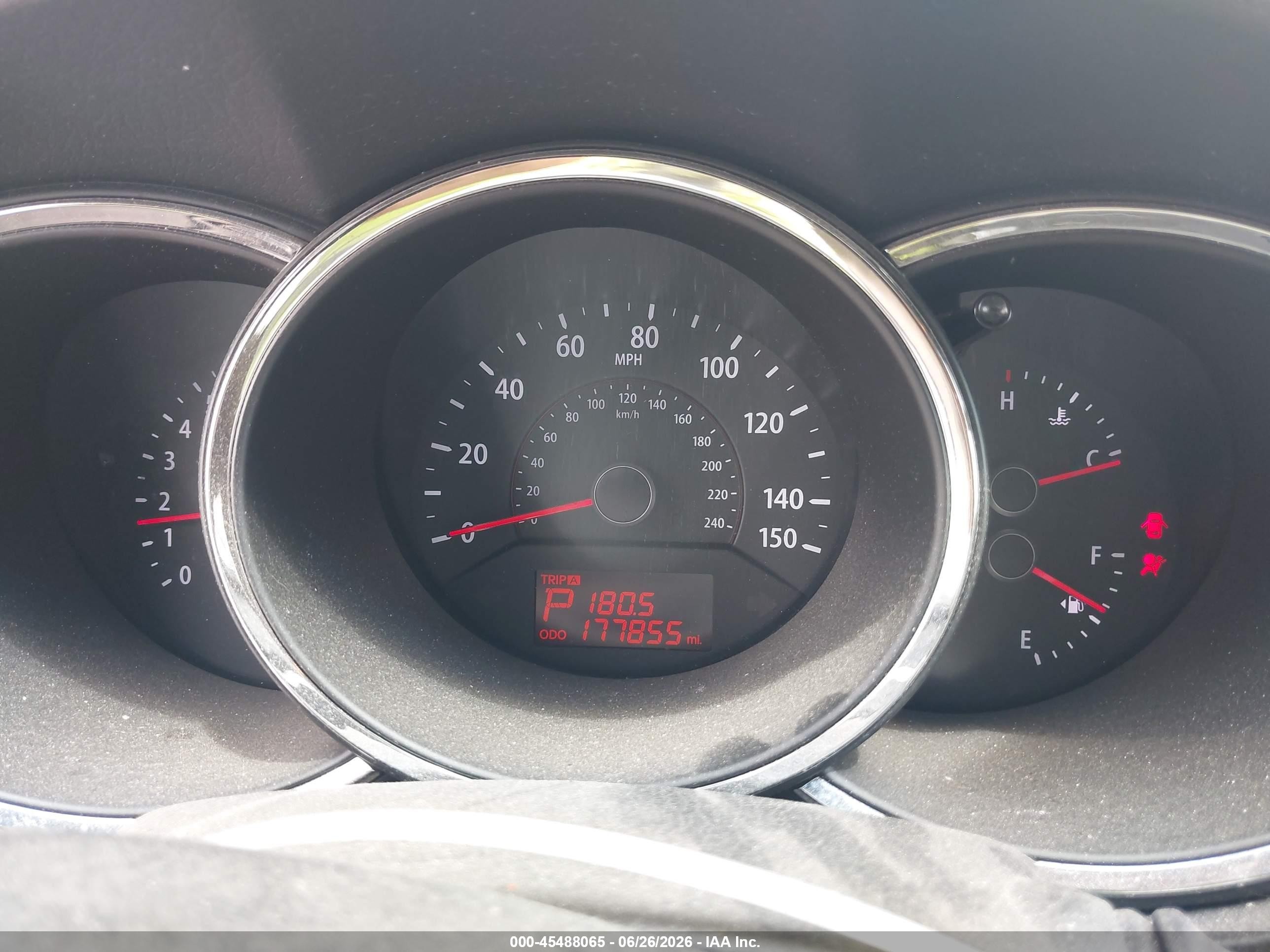 2012 Kia Sorento Ex V6 Green vin: 5XYKU4A25CG229034