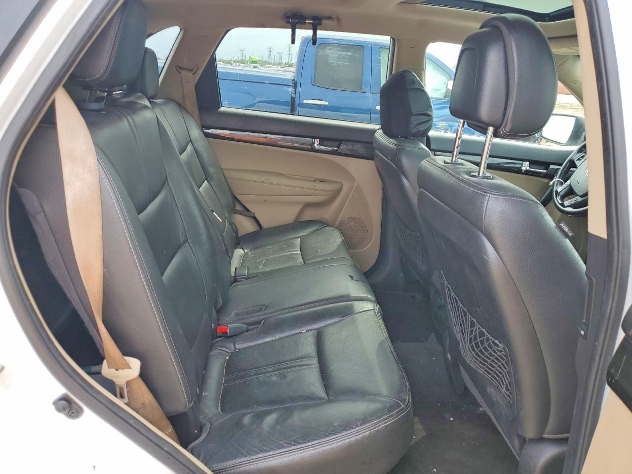 2013 Kia Sorento Ex White vin: 5XYKU4A25DG341768