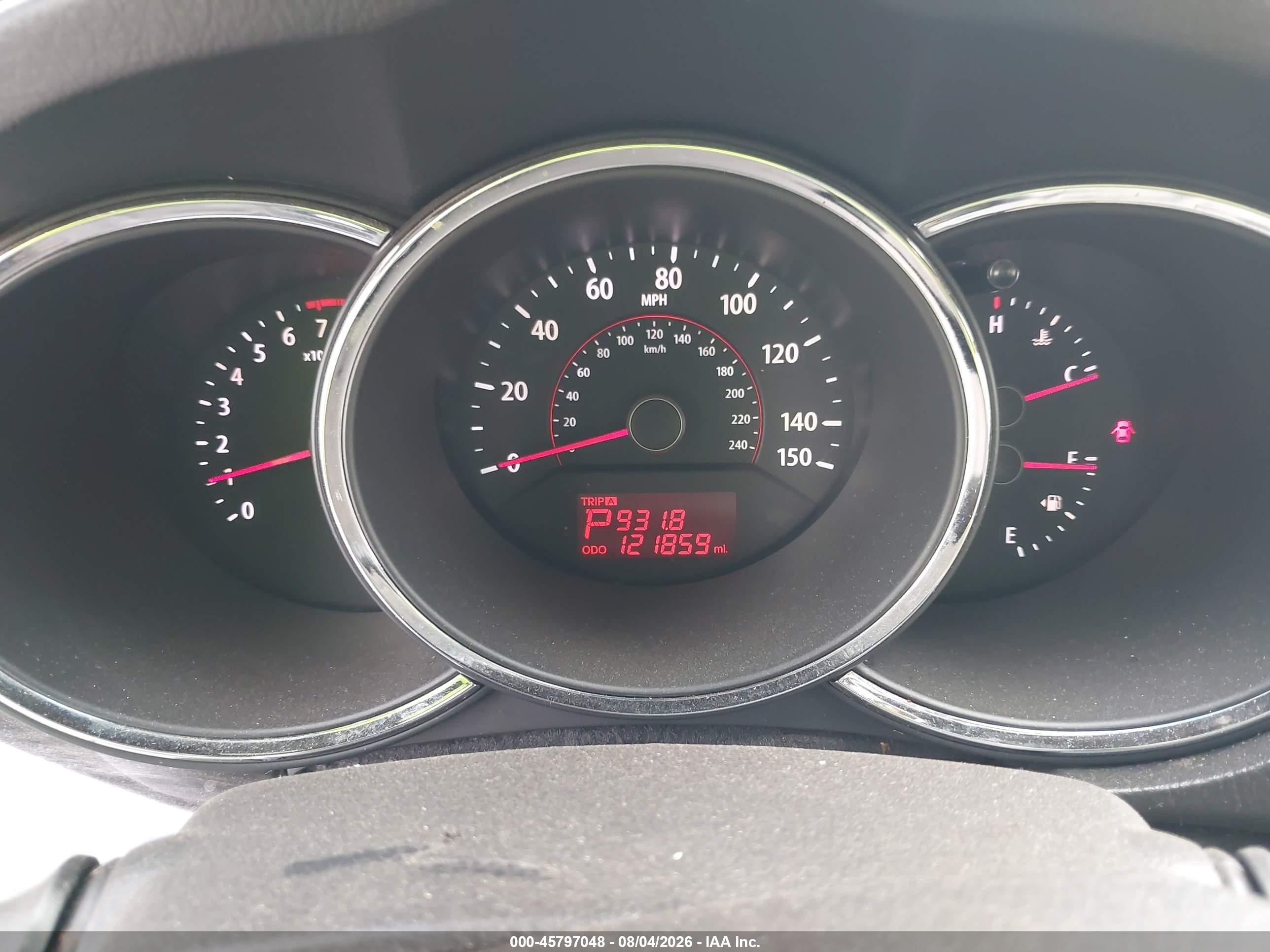2011 Kia Sorento Ex V6 Серый vin: 5XYKU4A26BG143973