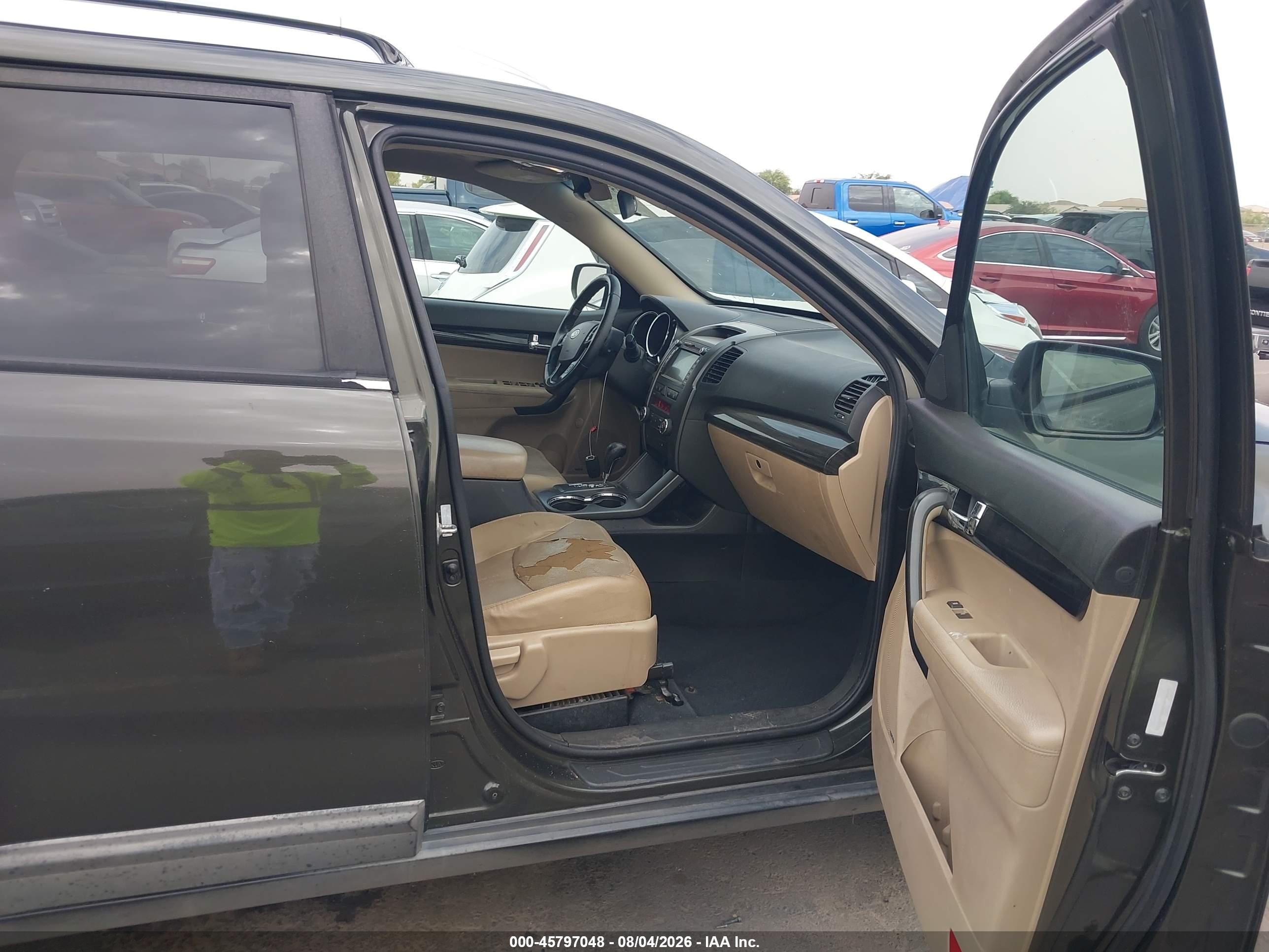2011 Kia Sorento Ex V6 Серый vin: 5XYKU4A26BG143973