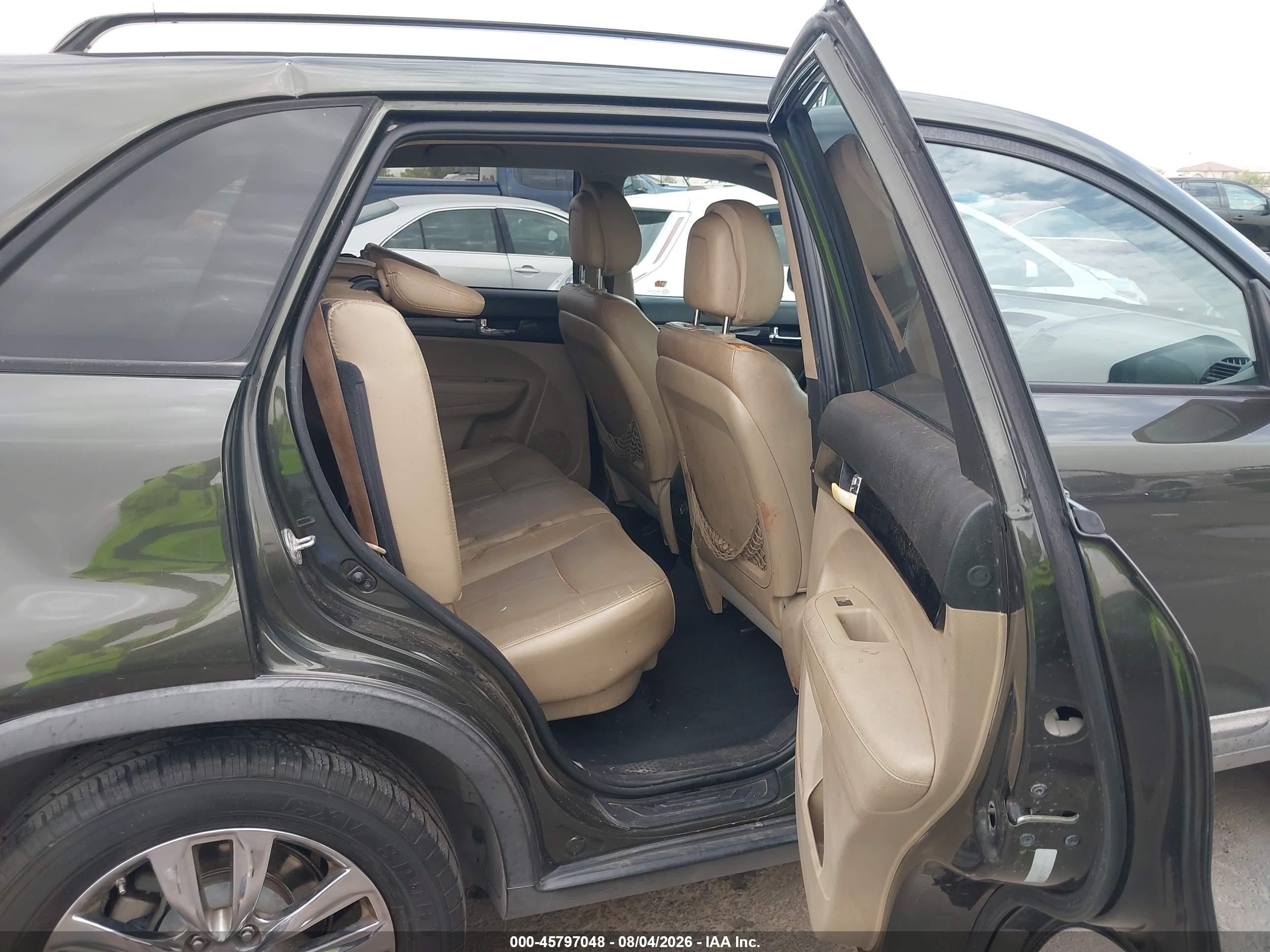 2011 Kia Sorento Ex V6 Серый vin: 5XYKU4A26BG143973