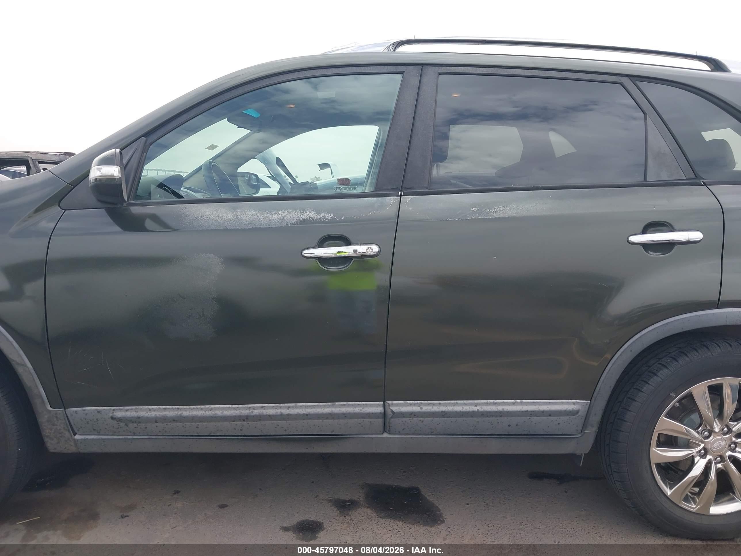 2011 Kia Sorento Ex V6 Серый vin: 5XYKU4A26BG143973