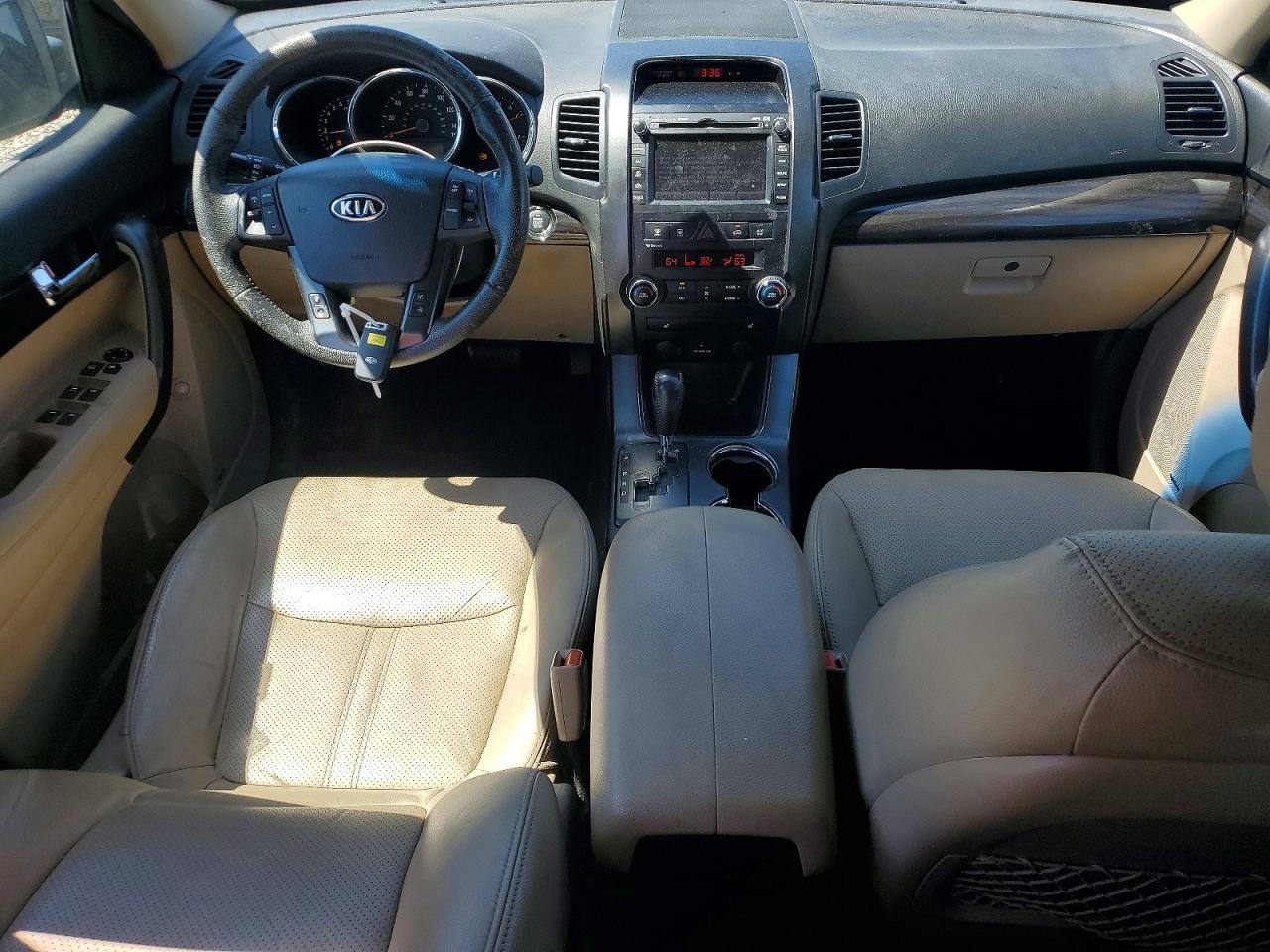 2011 Kia Sorento Ex White vin: 5XYKU4A27BG016259