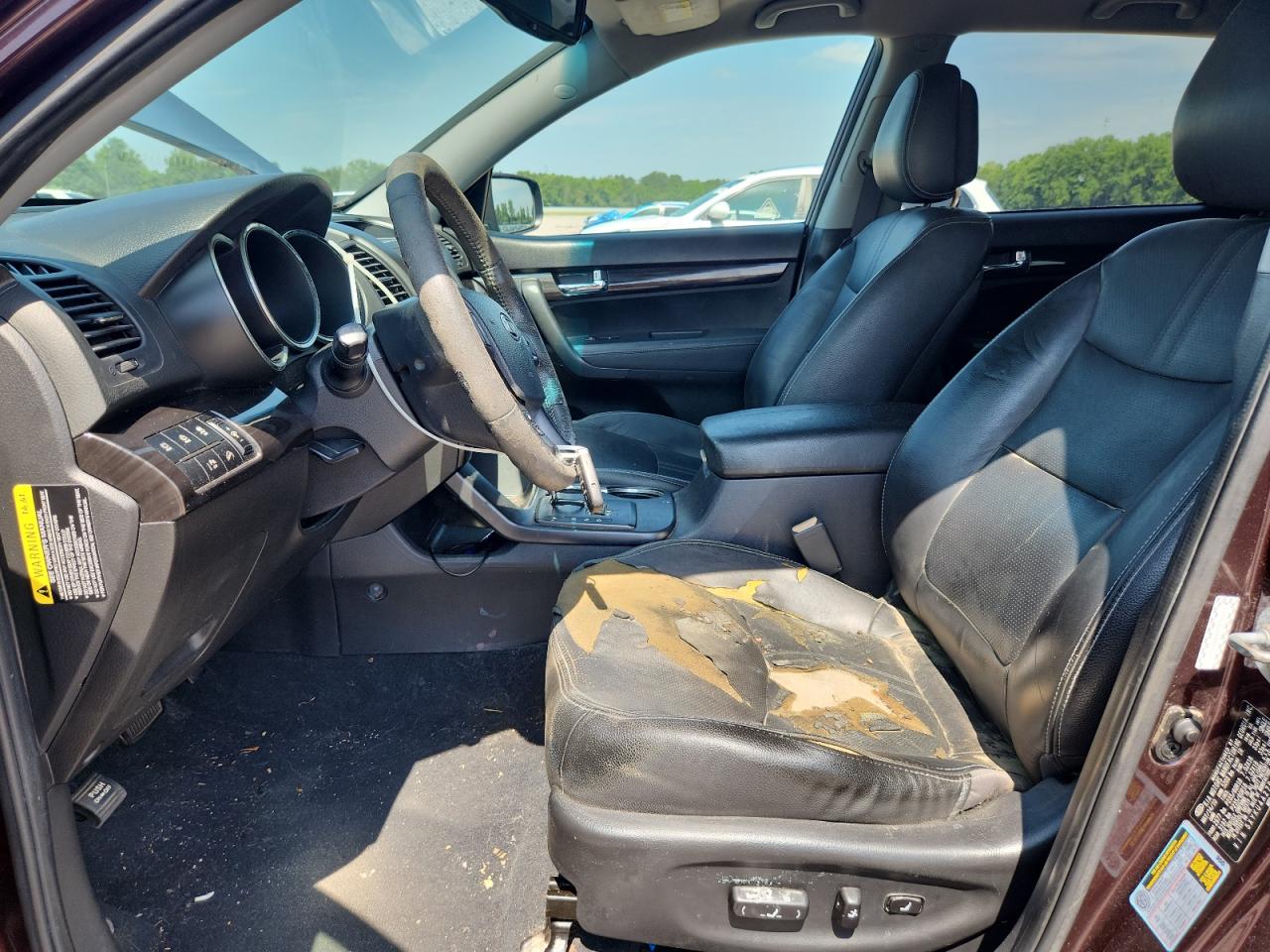 2011 Kia Sorento Ex Темно-бордовый vin: 5XYKU4A27BG061315