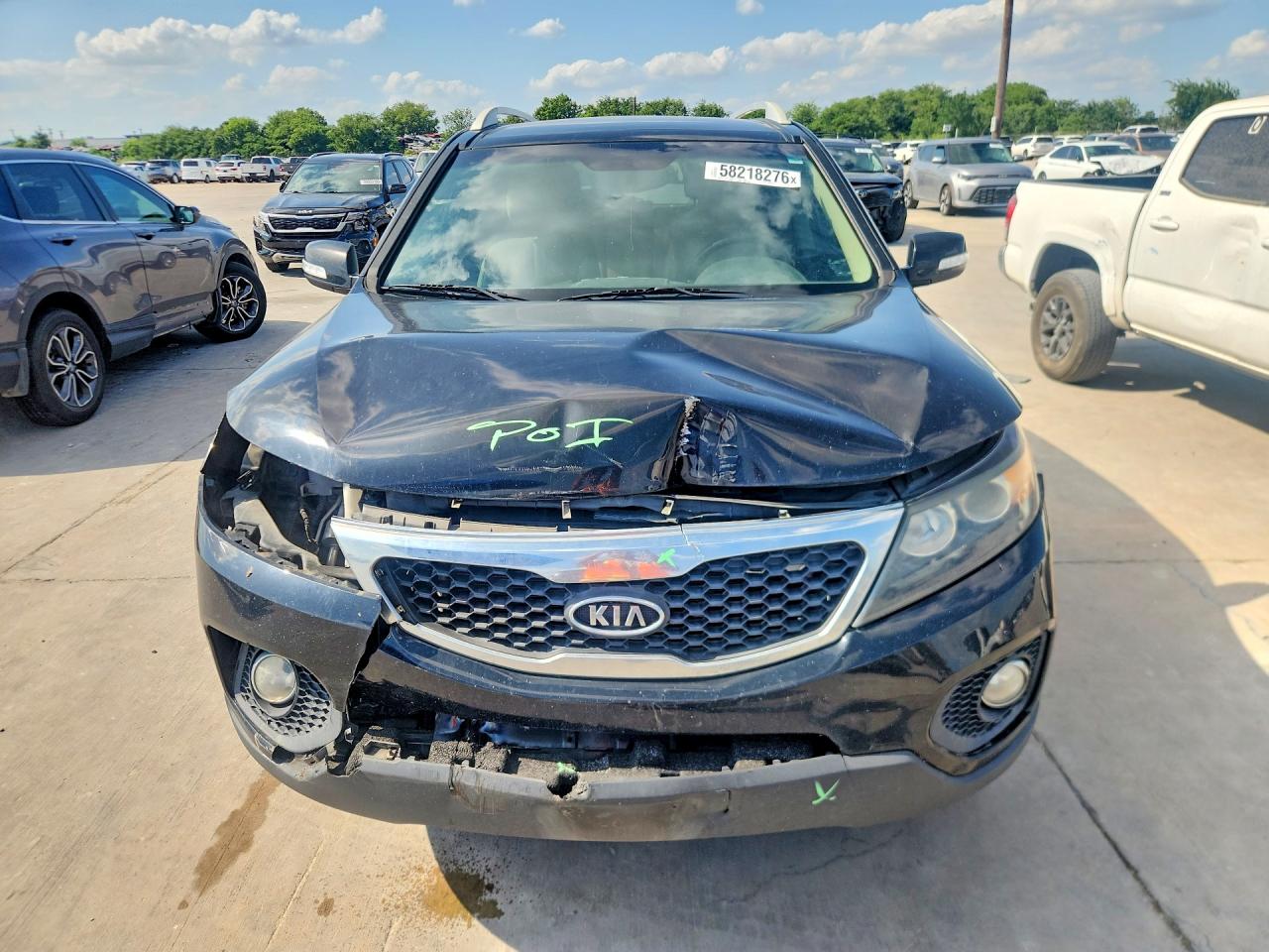 2013 Kia Sorento Ex Black vin: 5XYKU4A28DG356720