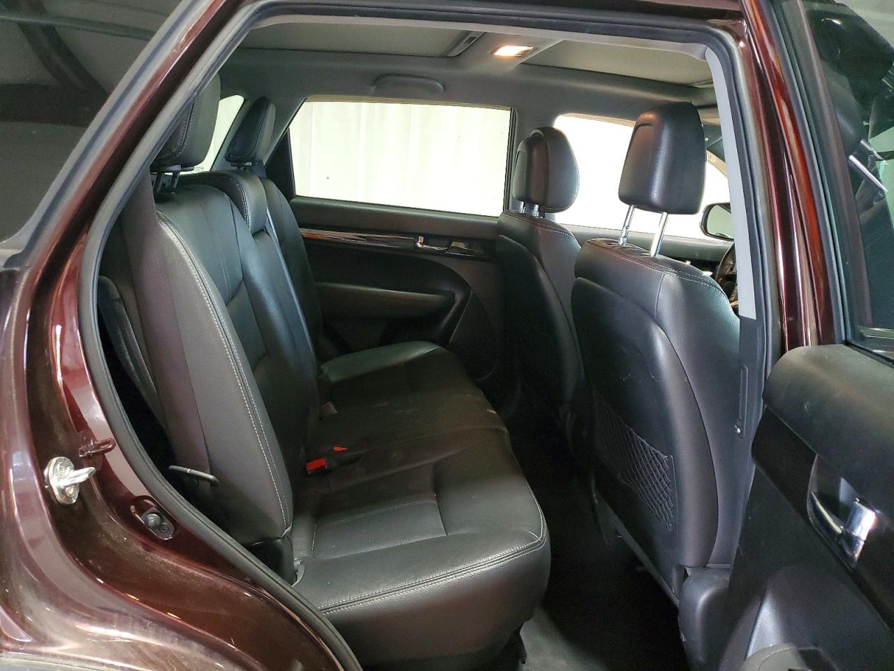 2011 Kia Sorento Ex Burgundy vin: 5XYKU4A29BG110997