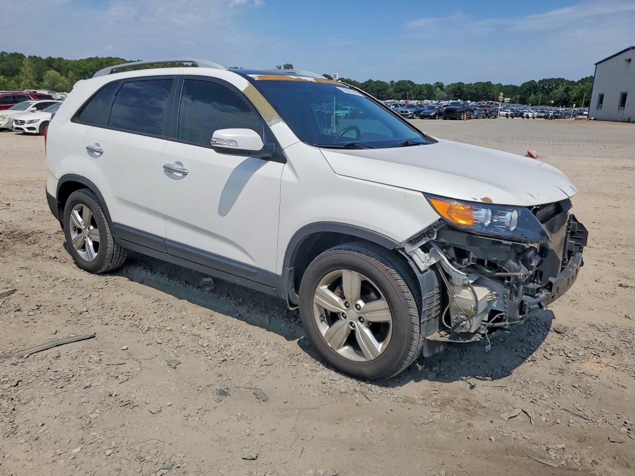 2013 Kia Sorento Ex Серебряный vin: 5XYKU4A29DG423650
