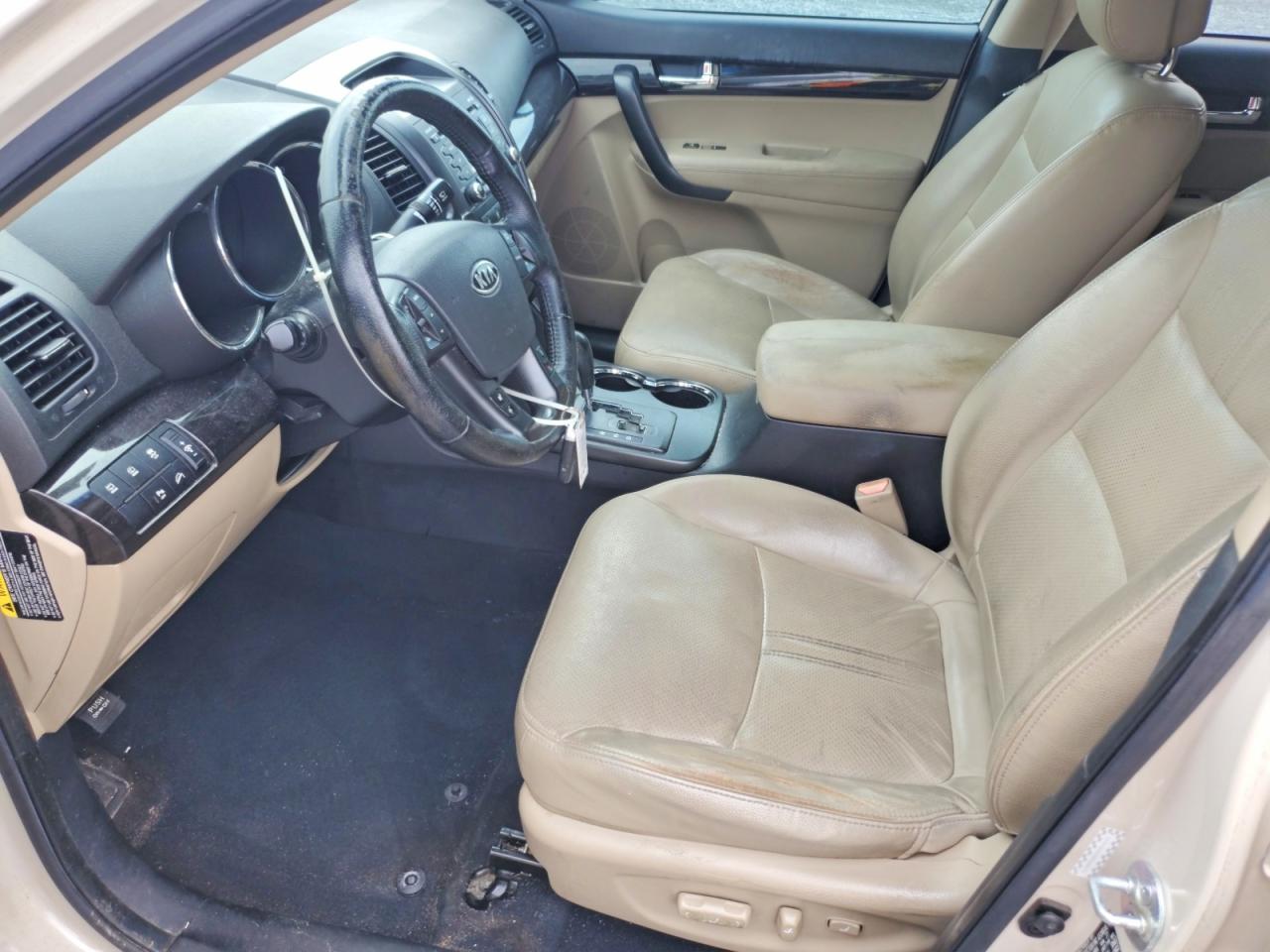 2011 Kia Sorento Ex Beige vin: 5XYKU4A2XBG028096