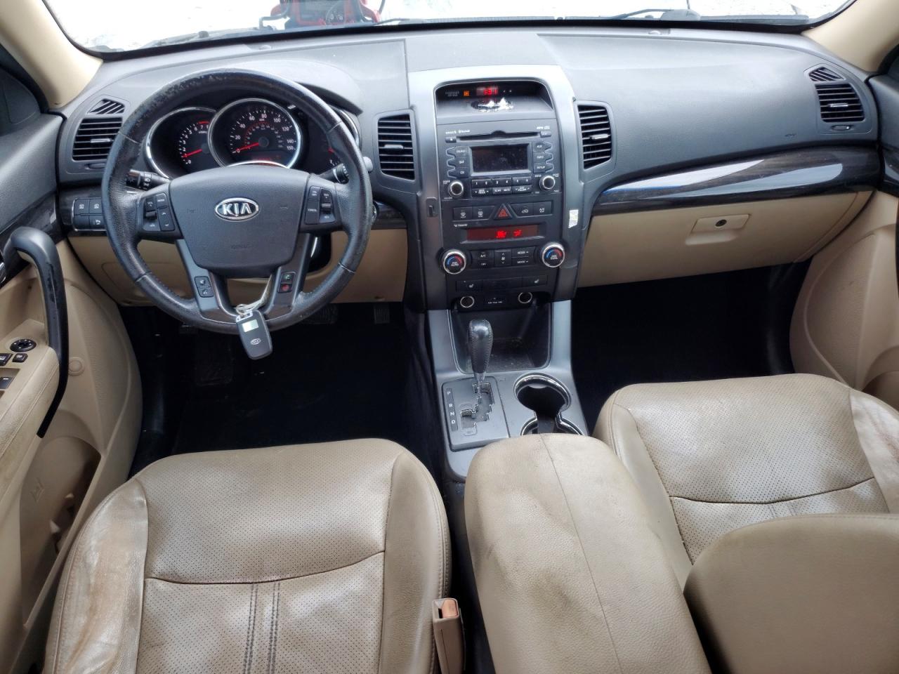2011 Kia Sorento Ex Beige vin: 5XYKU4A2XBG028096