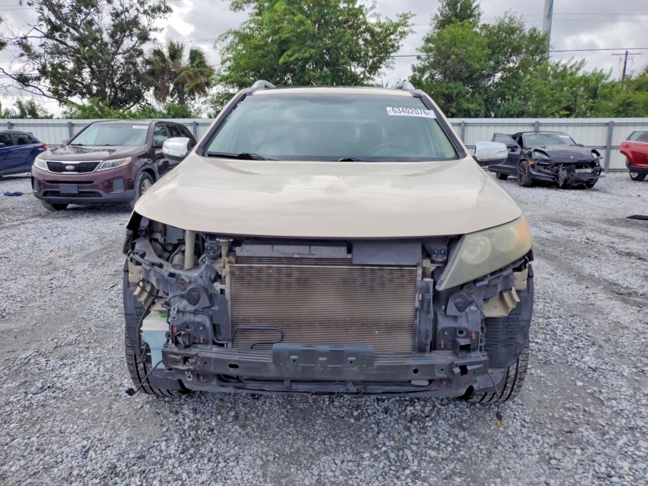 2011 Kia Sorento Ex Beige vin: 5XYKU4A2XBG028096