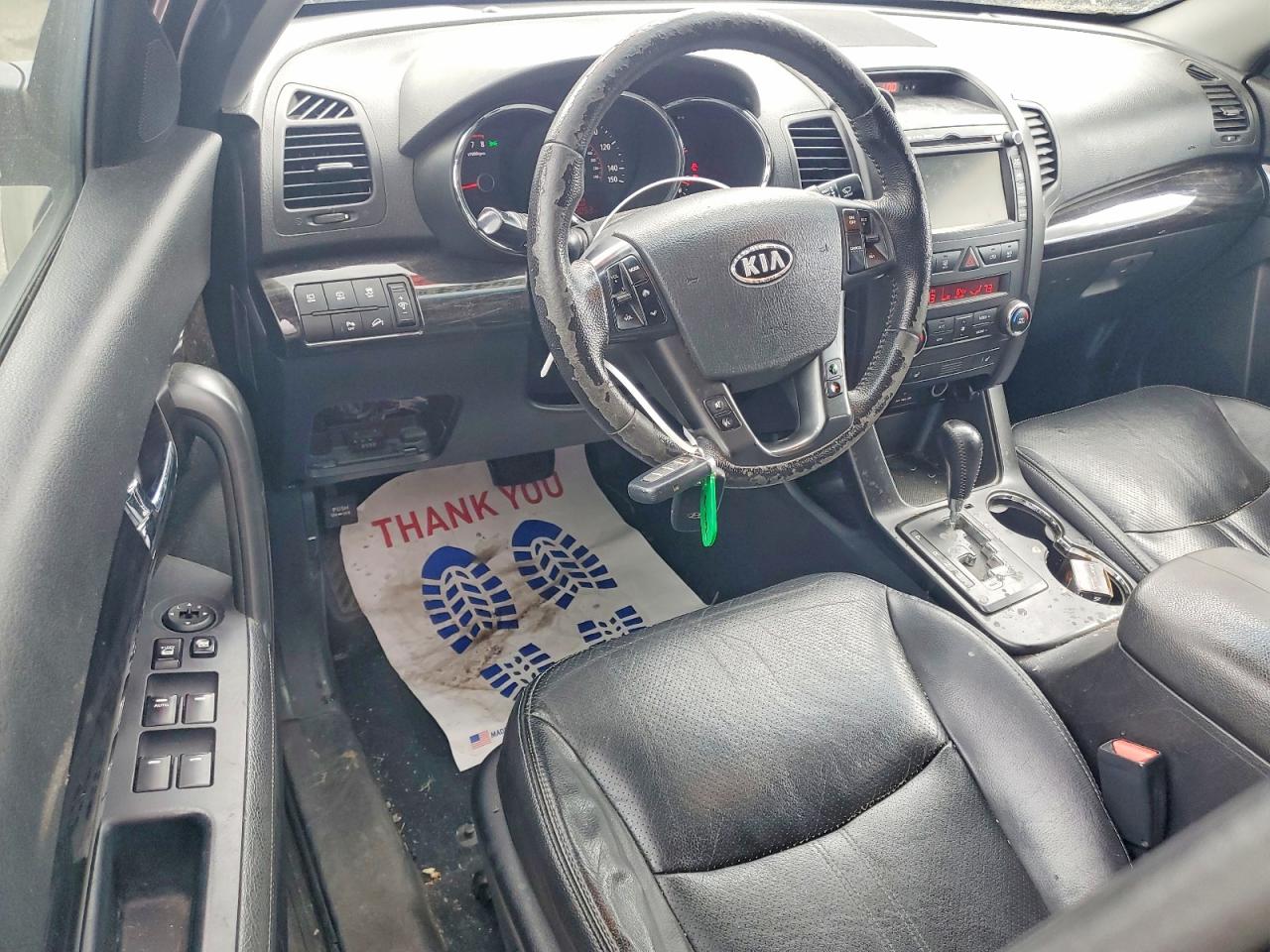 2011 Kia Sorento Ex Gray vin: 5XYKU4A2XBG072647