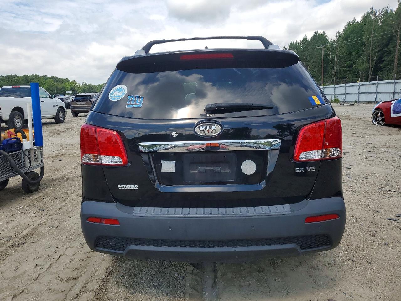 2013 Kia Sorento Ex Black vin: 5XYKU4A2XDG339773