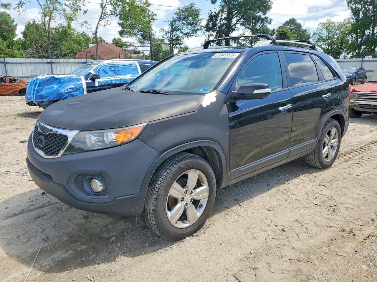 2013 Kia Sorento Ex Black vin: 5XYKU4A2XDG339773