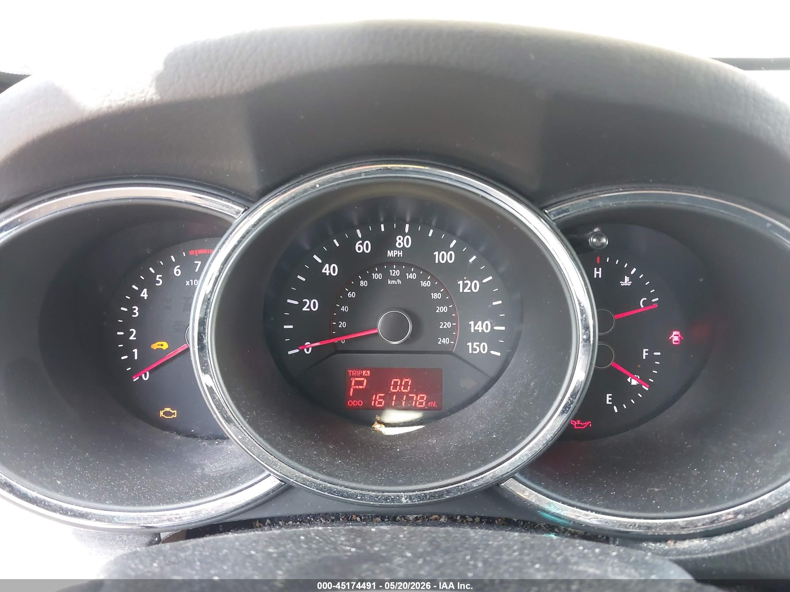 2013 Kia Sorento Ex V6 Burgundy vin: 5XYKU4A2XDG391307