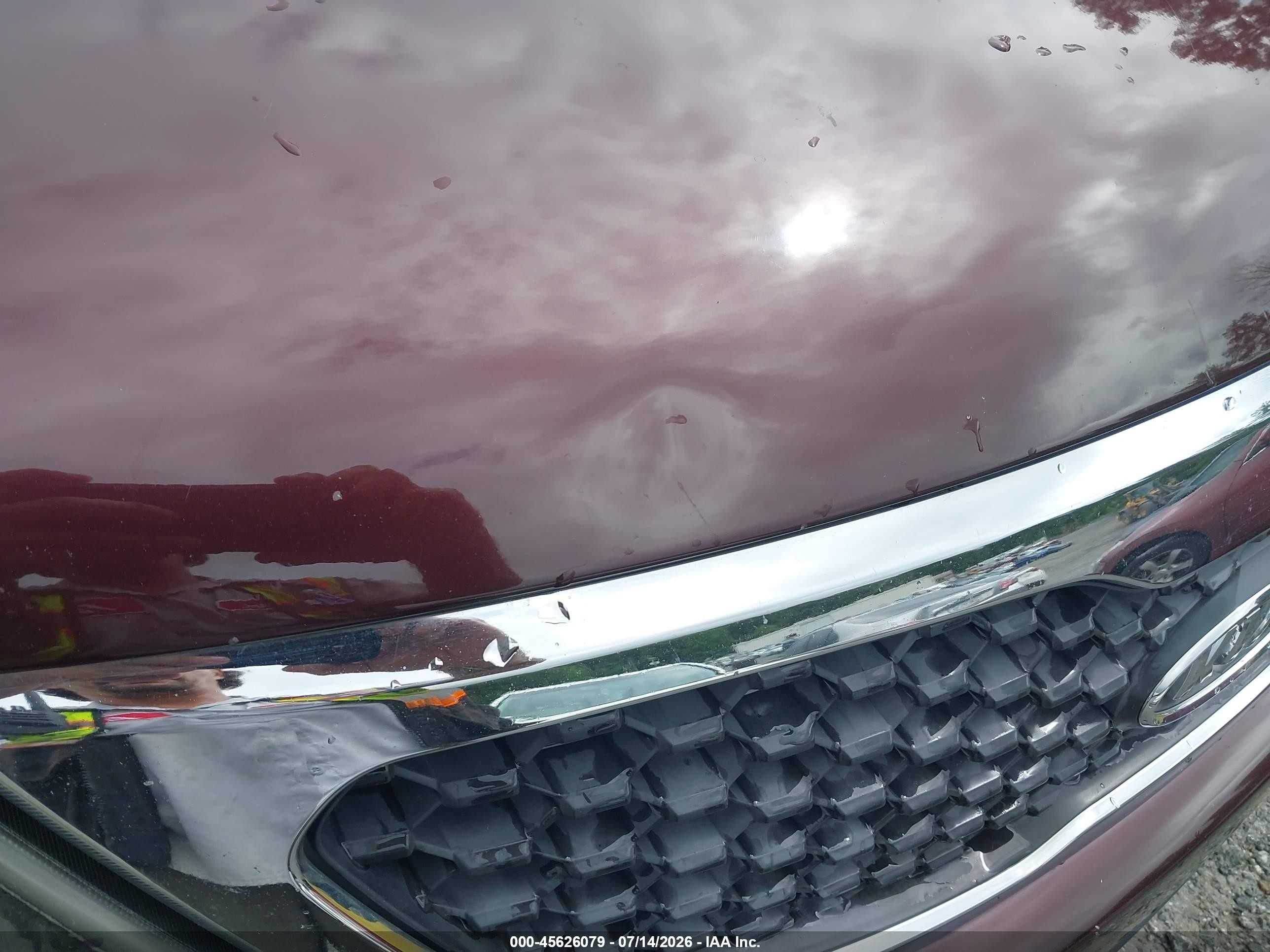 2012 Kia Sorento Ex Бордовый vin: 5XYKU4A60CG267788