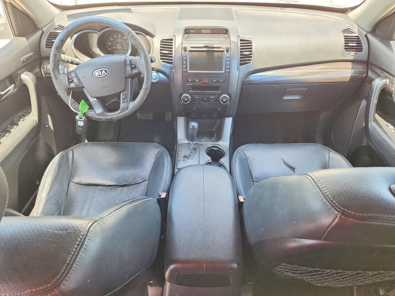 2012 Kia Sorento Ex Silver vin: 5XYKU4A61CG216588