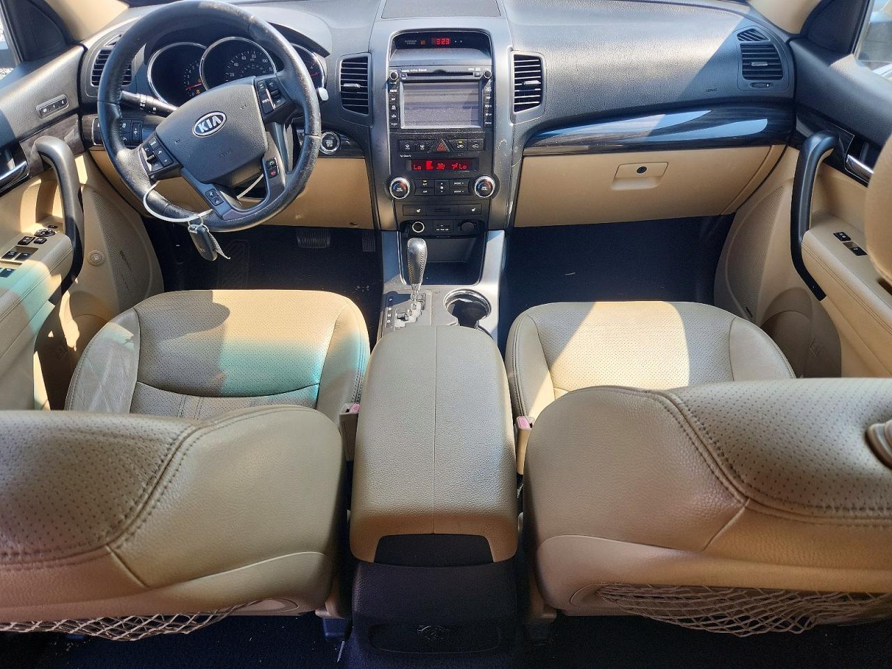 2012 Kia Sorento Ex White vin: 5XYKU4A63CG290739
