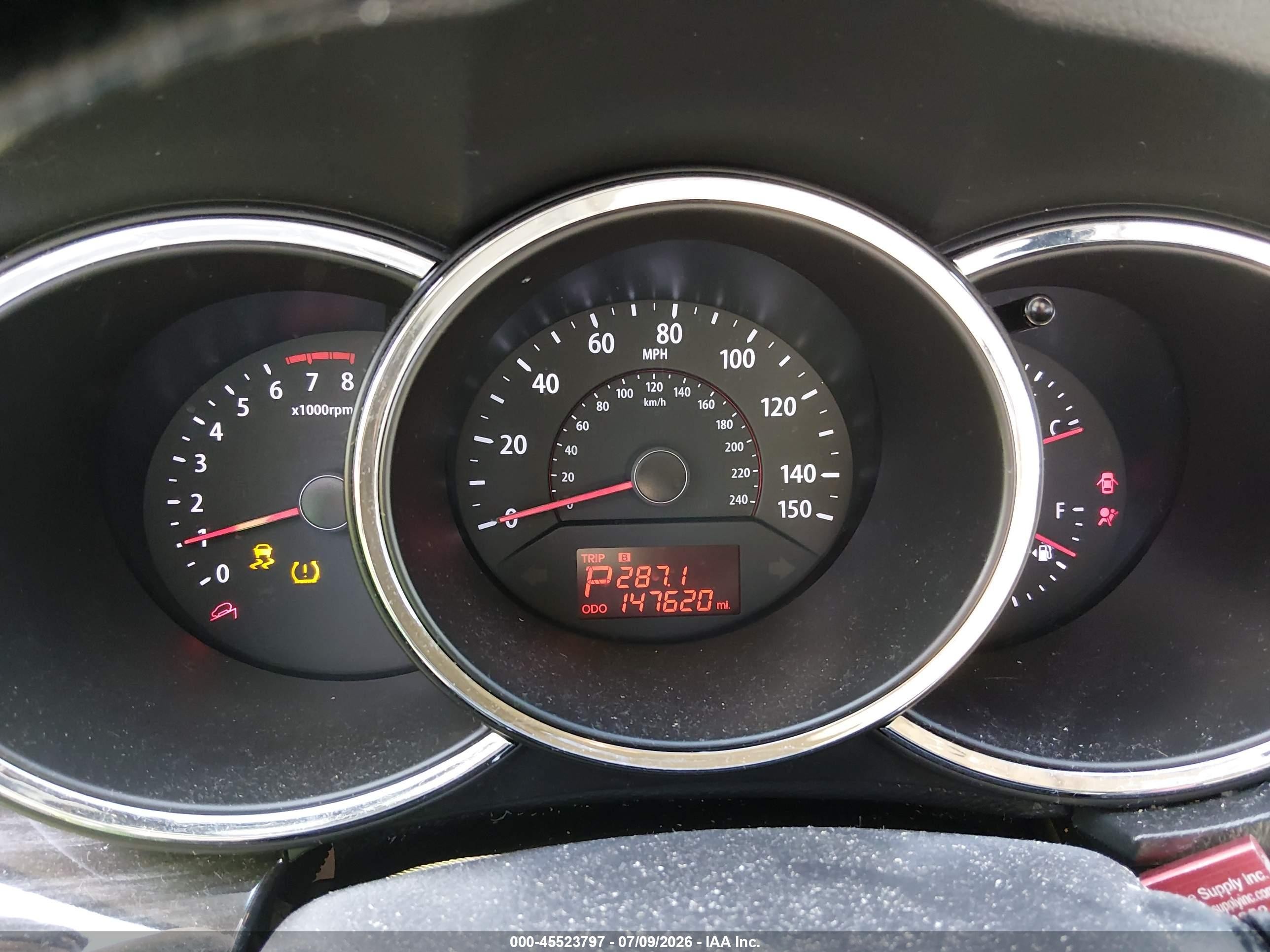 2013 Kia Sorento Ex White vin: 5XYKU4A64DG333020