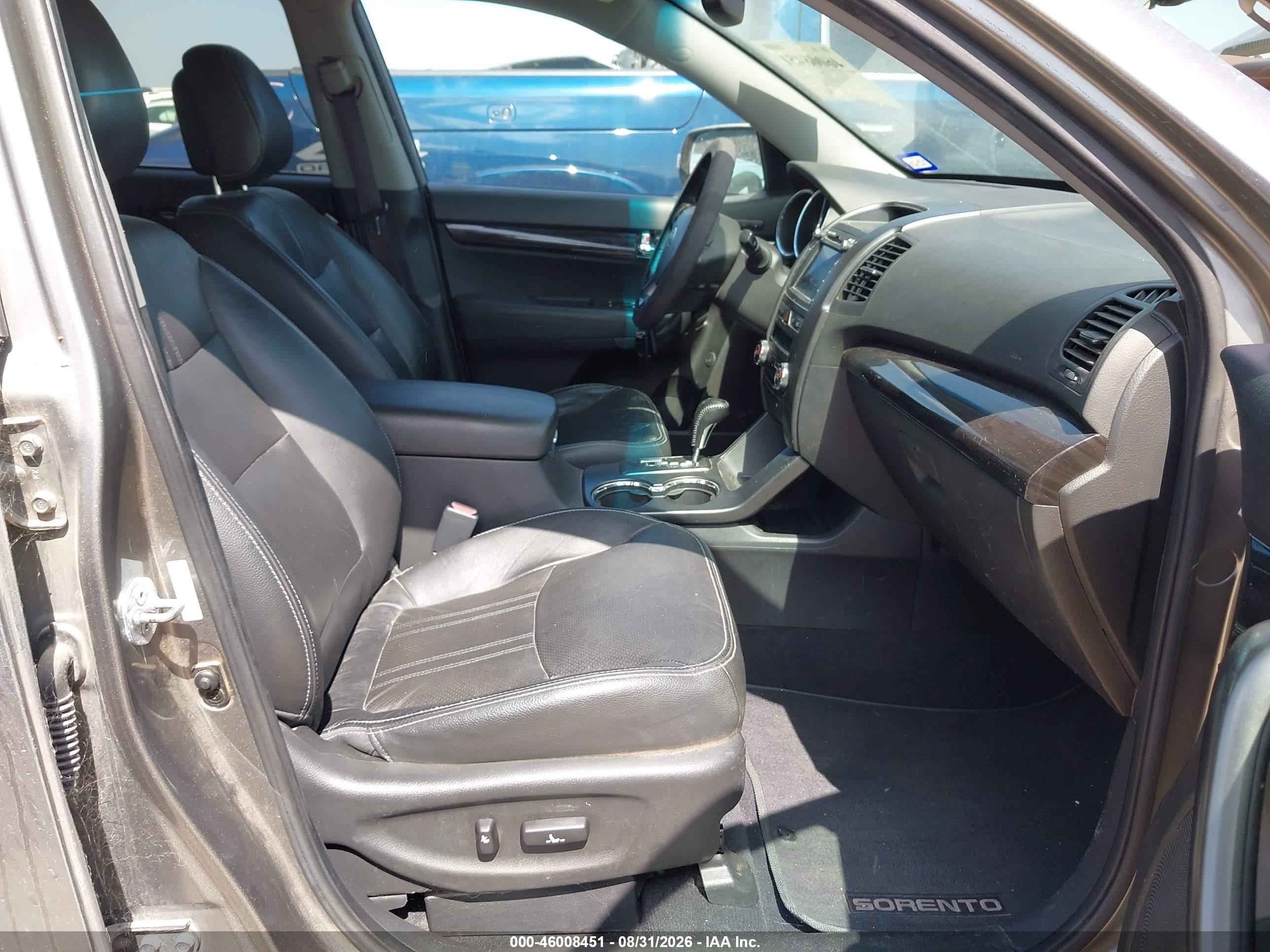 2012 Kia Sorento Ex Gray vin: 5XYKU4A65CG276874