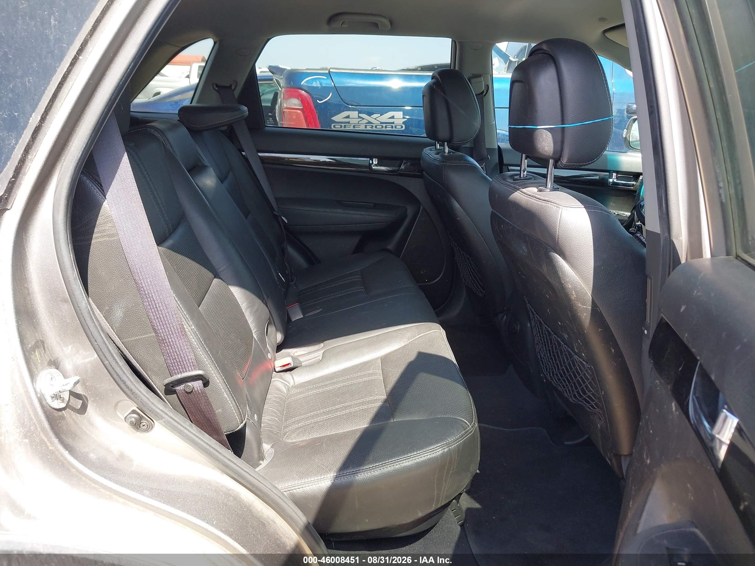 2012 Kia Sorento Ex Gray vin: 5XYKU4A65CG276874