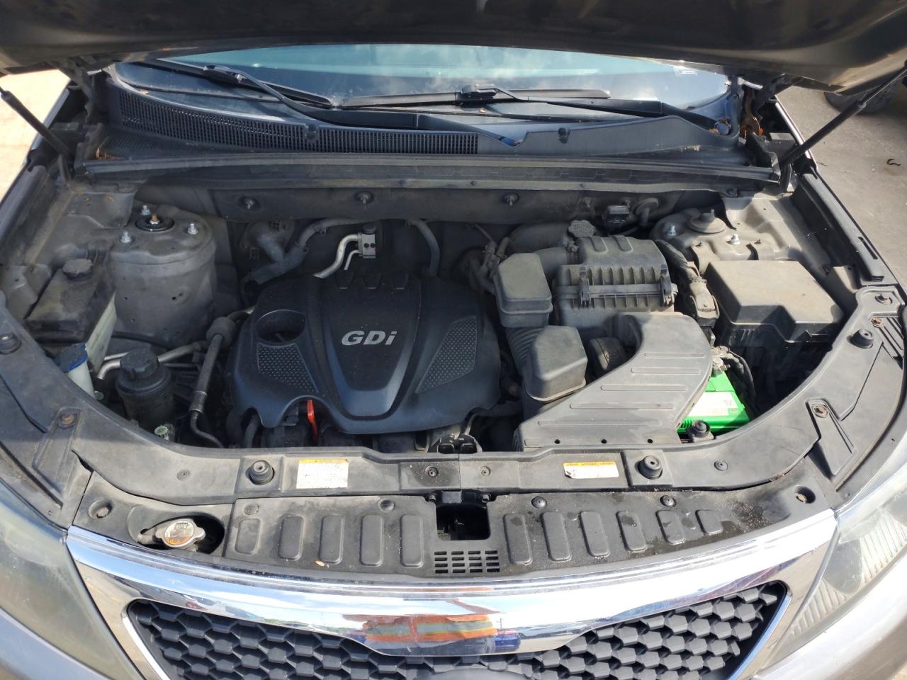 2013 Kia Sorento Ex Gray vin: 5XYKU4A65DG335357