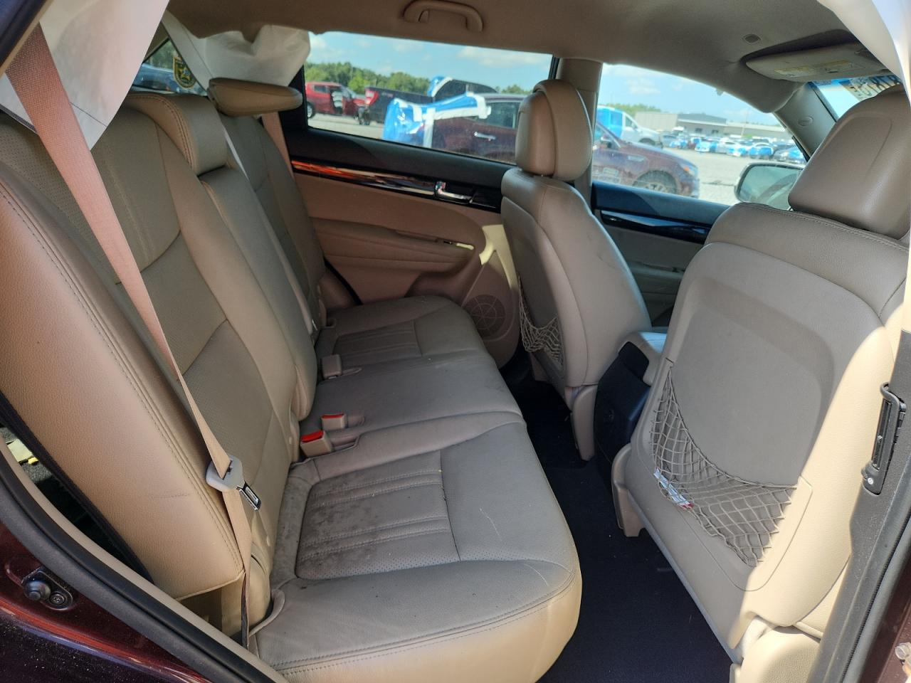 2012 Kia Sorento Ex Бордовый vin: 5XYKU4A66CG244306