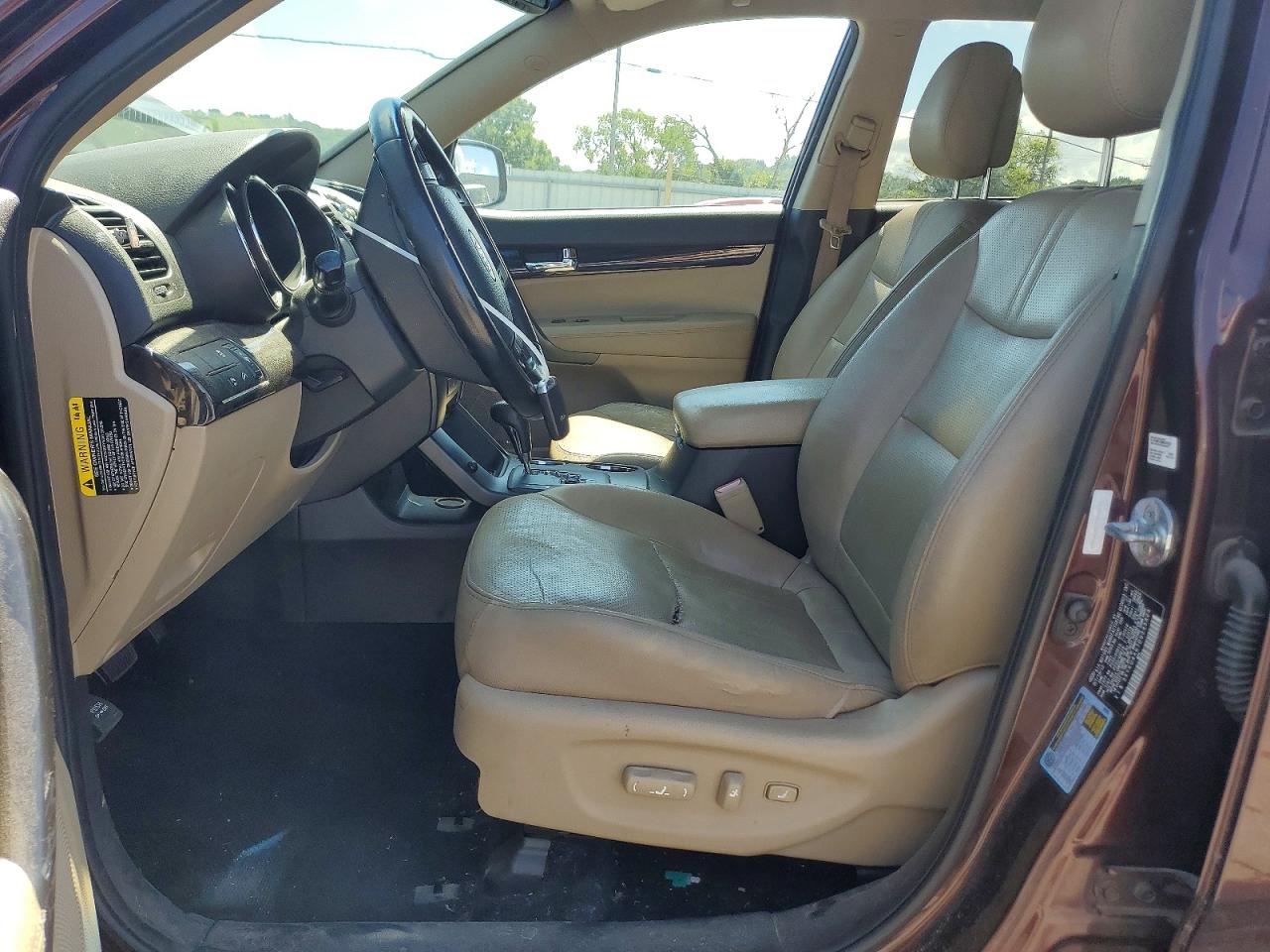 2013 Kia Sorento Ex Burgundy vin: 5XYKU4A67DG395804