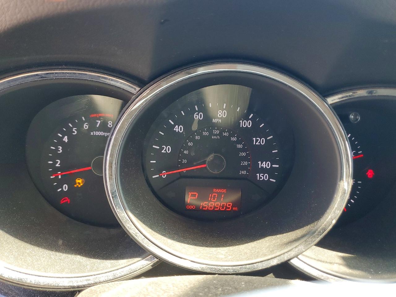 2013 Kia Sorento Ex Burgundy vin: 5XYKU4A67DG395804