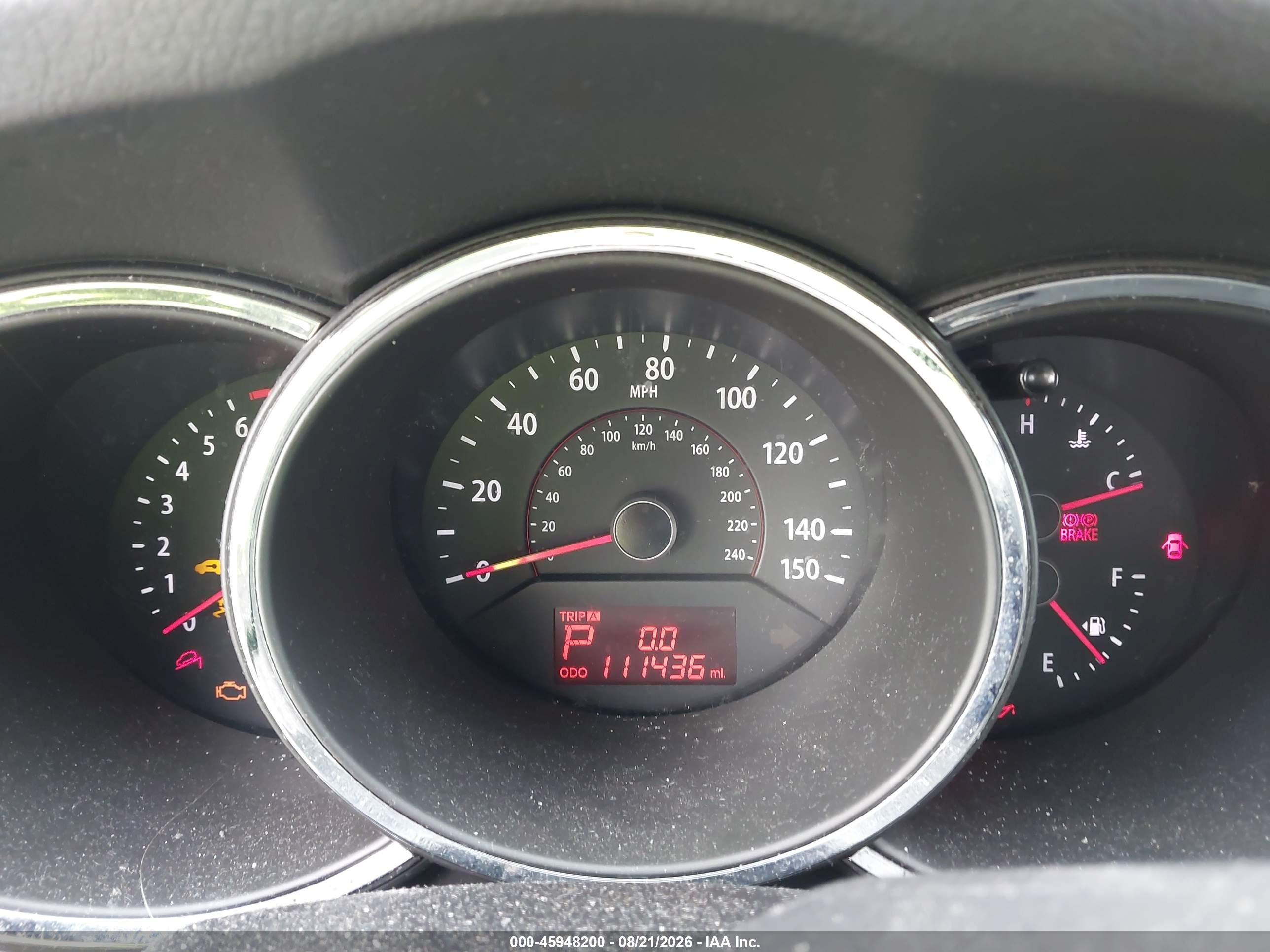2012 Kia Sorento Ex Maroon vin: 5XYKU4A68CG254898