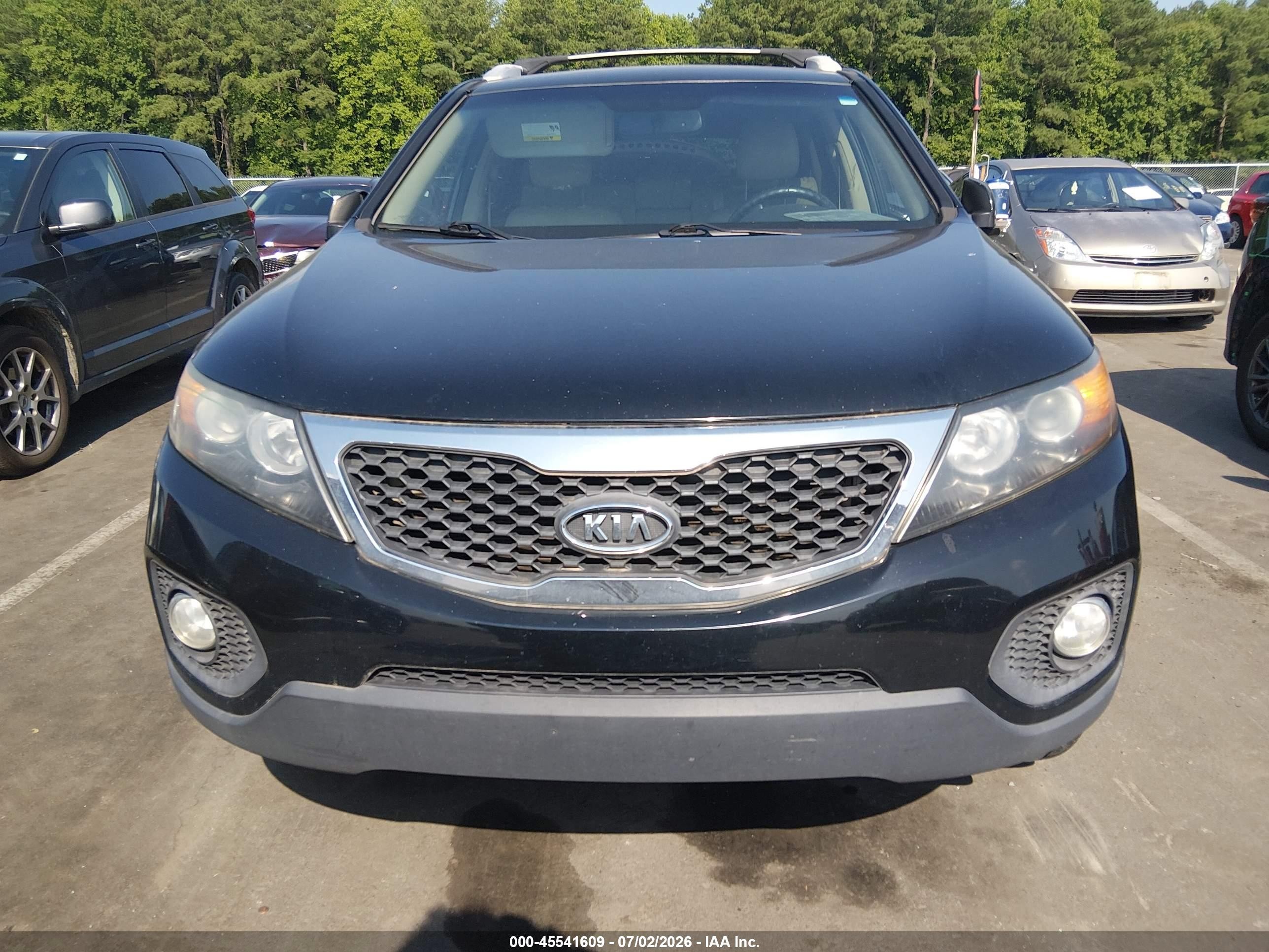2013 Kia Sorento Ex Black vin: 5XYKU4A69DG333420