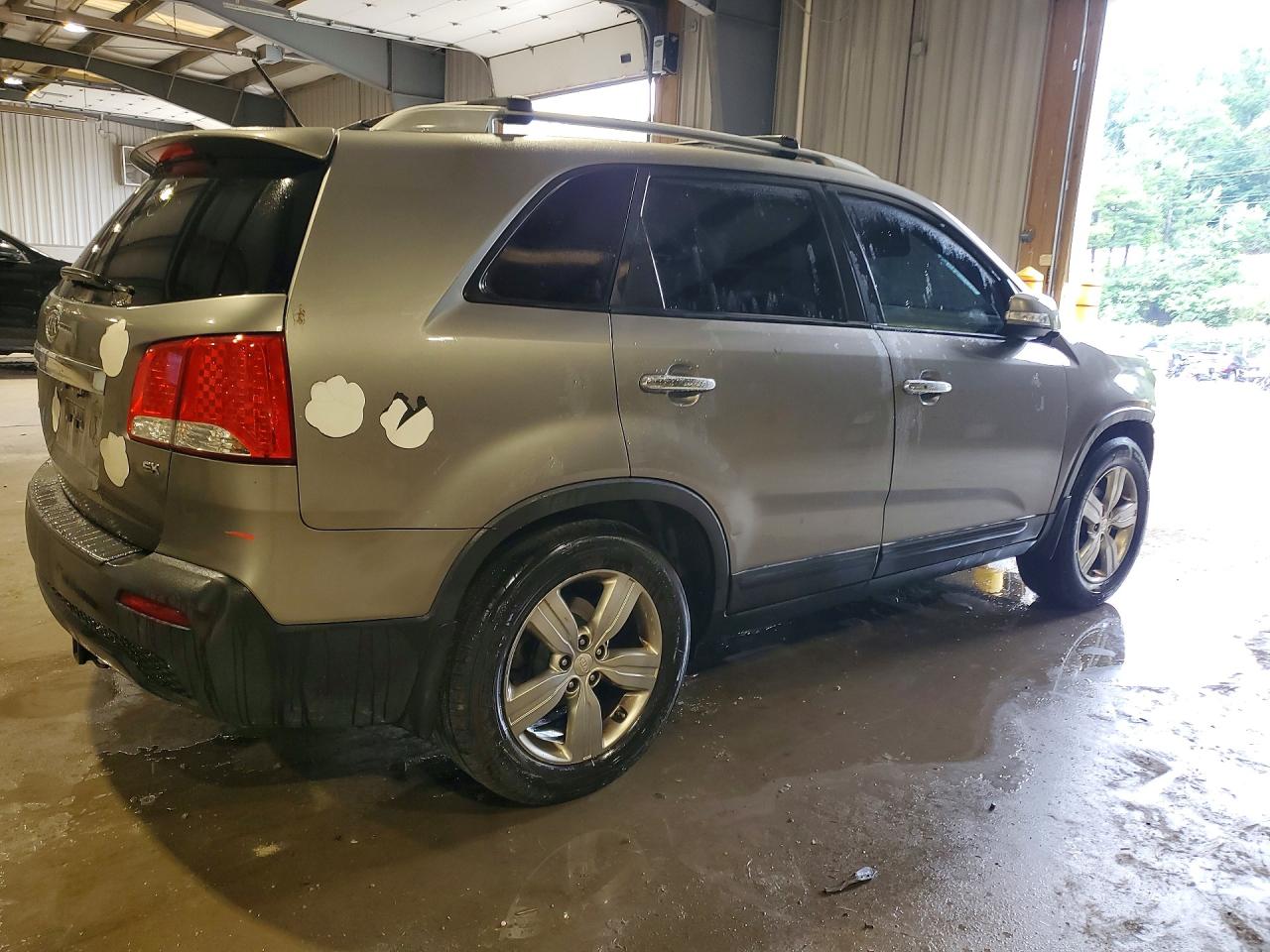 2013 Kia Sorento Ex Silver vin: 5XYKU4A6XDG409999