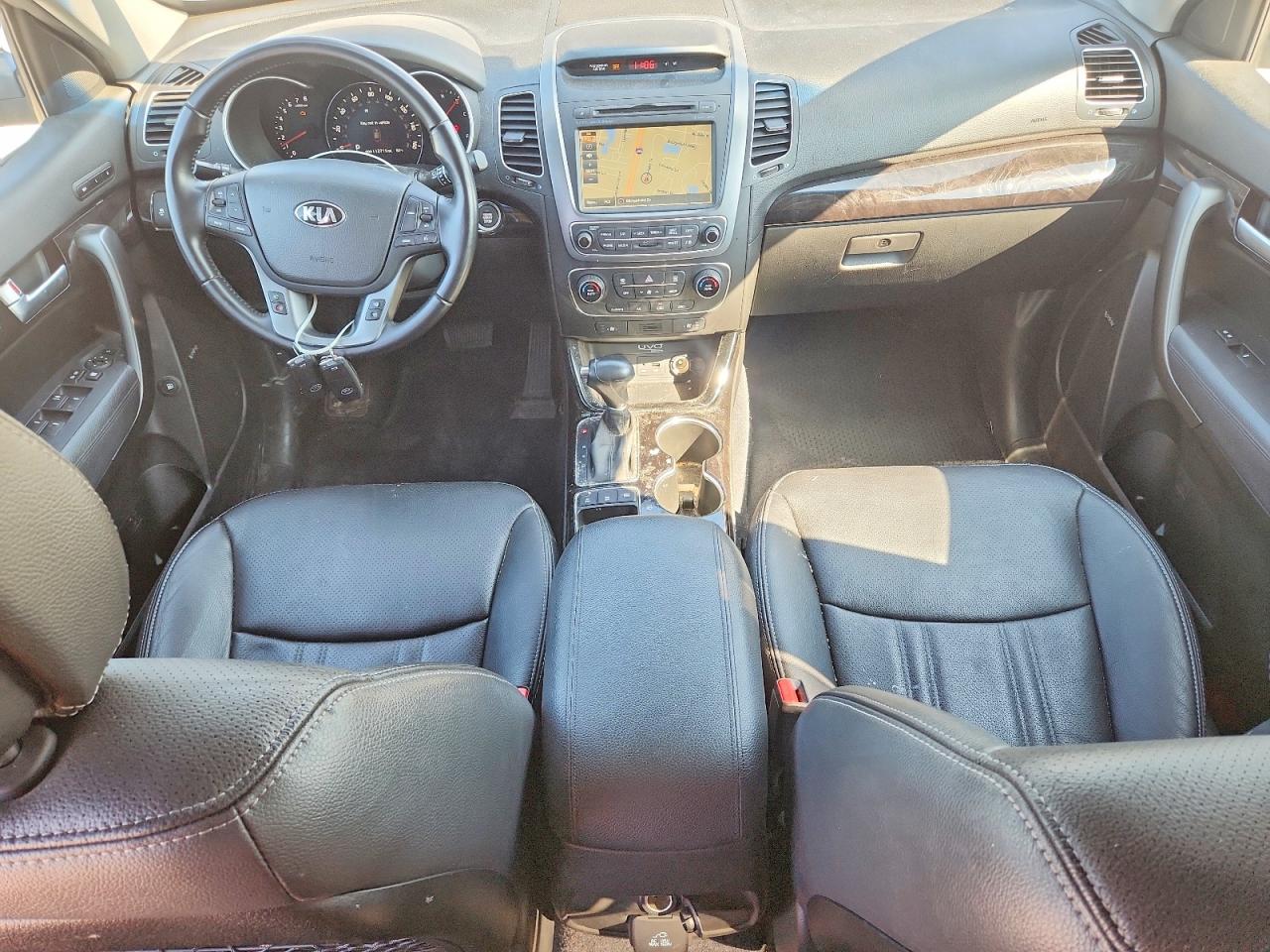 2014 Kia Sorento Ex Silver vin: 5XYKU4A73EG431692