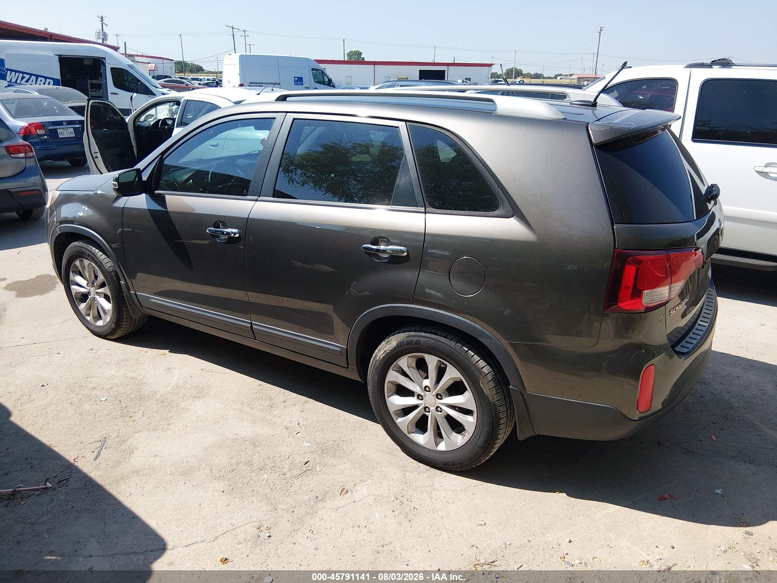 2015 Kia Sorento Ex V6 Серебряный vin: 5XYKU4A75FG631684
