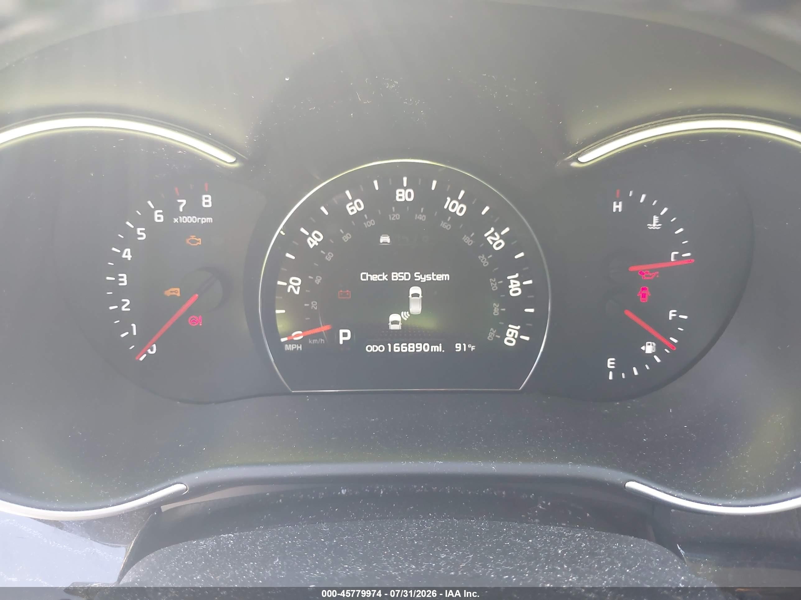 2015 Kia Sorento Ex V6 Brown vin: 5XYKU4A77FG577160