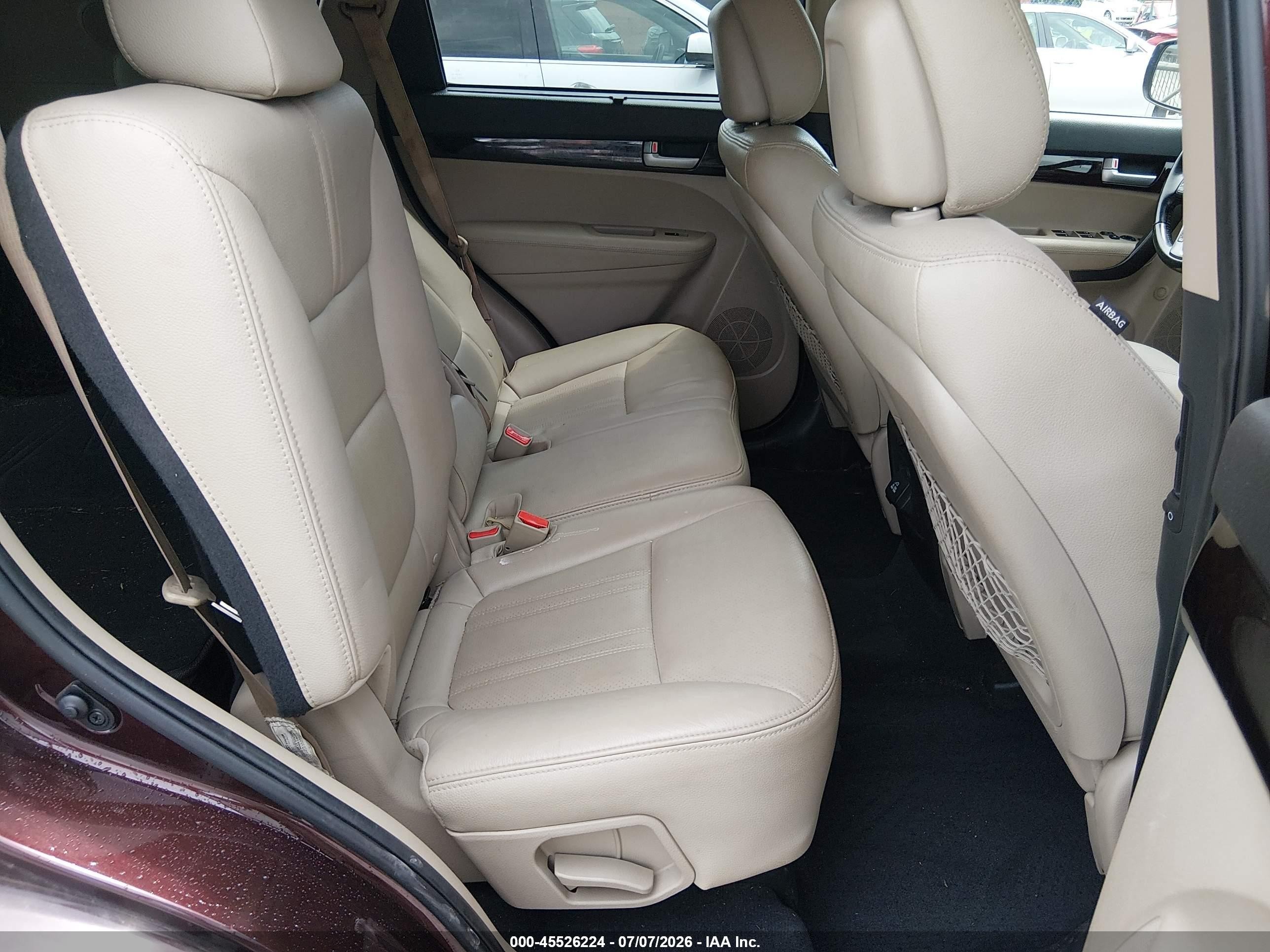 2015 Kia Sorento Ex V6 Beige vin: 5XYKU4A77FG620783