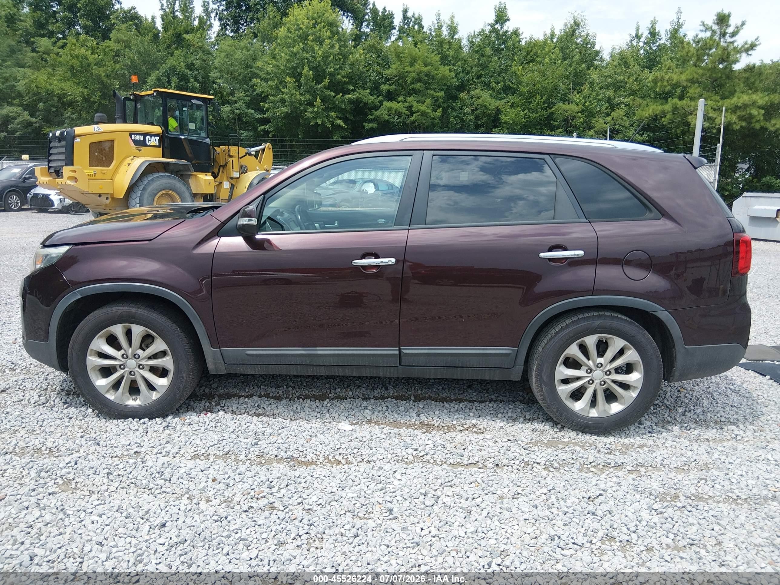 2015 Kia Sorento Ex V6 Beige vin: 5XYKU4A77FG620783