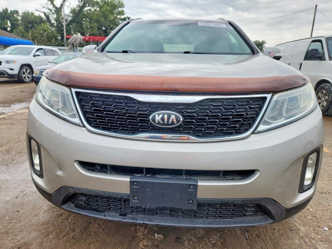 2015 Kia Sorento Ex Silver vin: 5XYKU4A77FG657252