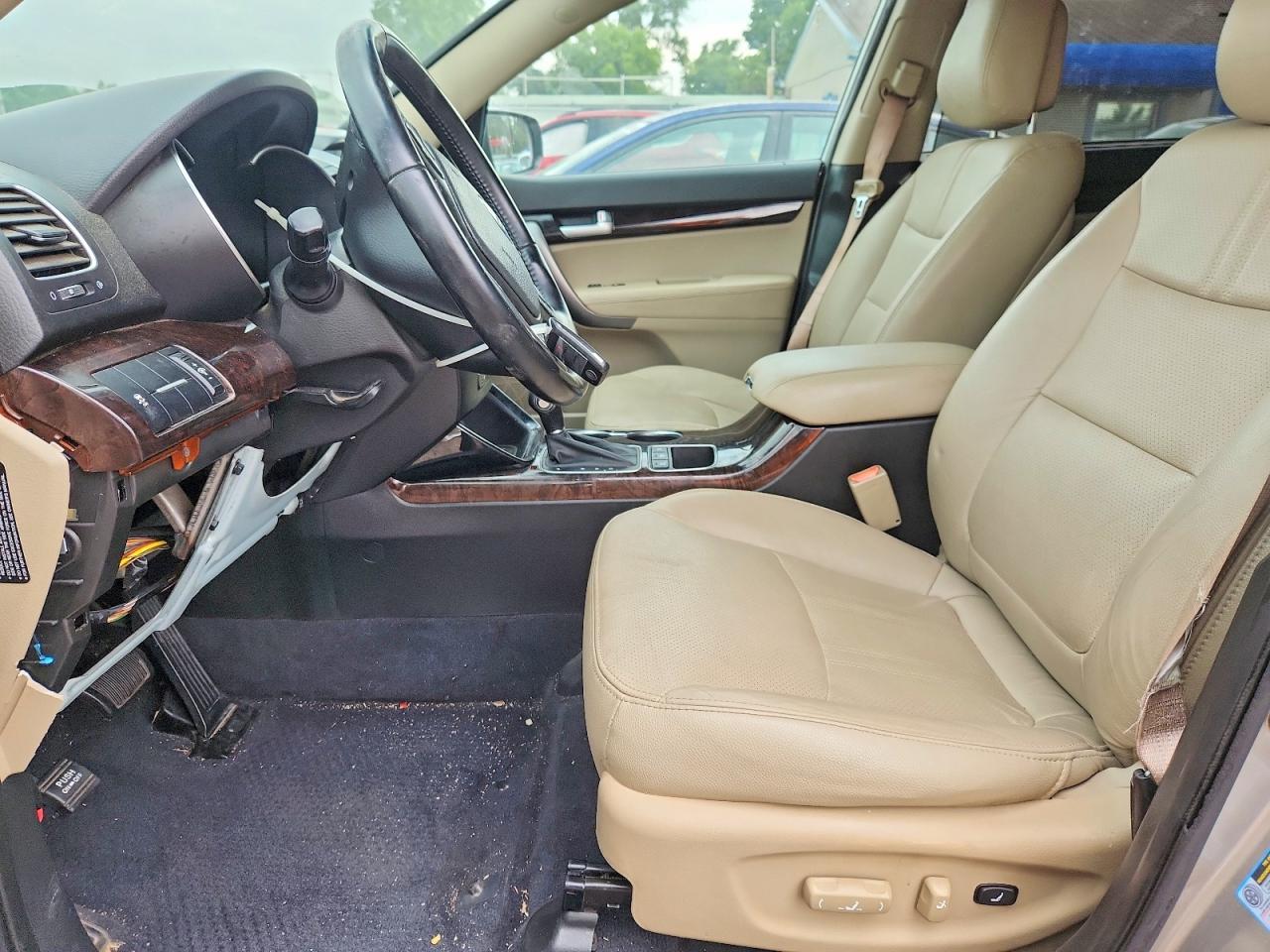 2015 Kia Sorento Ex Silver vin: 5XYKU4A77FG657252