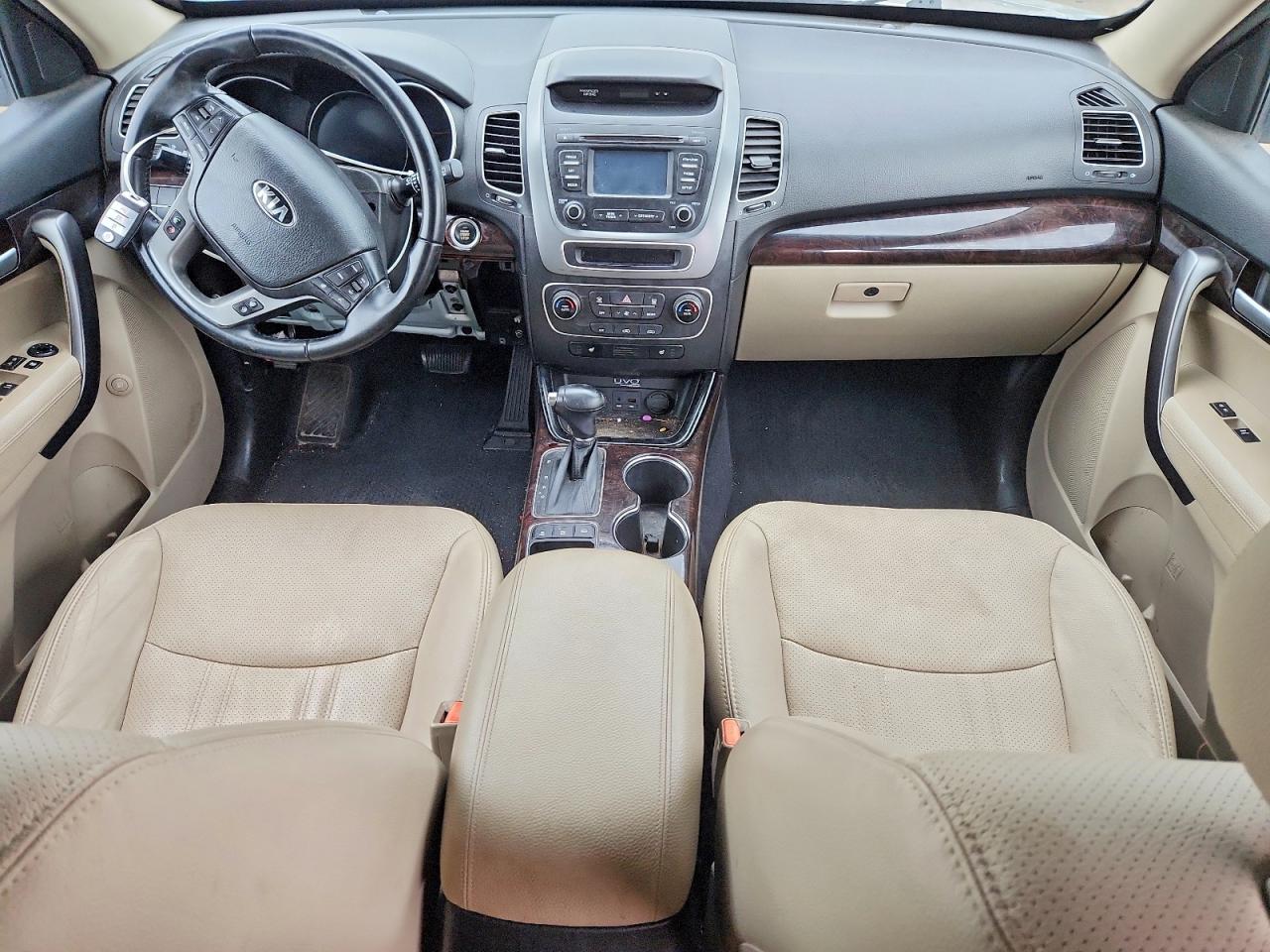 2015 Kia Sorento Ex Silver vin: 5XYKU4A77FG657252