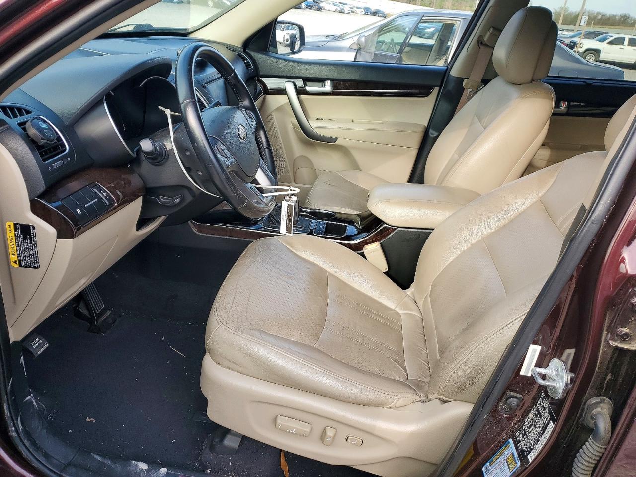 2015 Kia Sorento Ex Purple vin: 5XYKU4A79FG619392