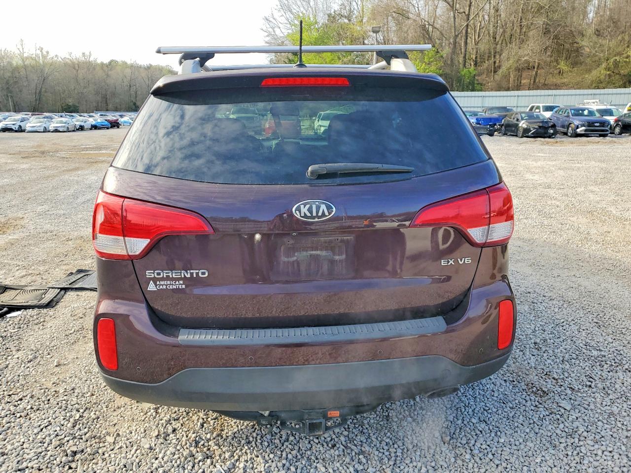 2015 Kia Sorento Ex Purple vin: 5XYKU4A79FG619392