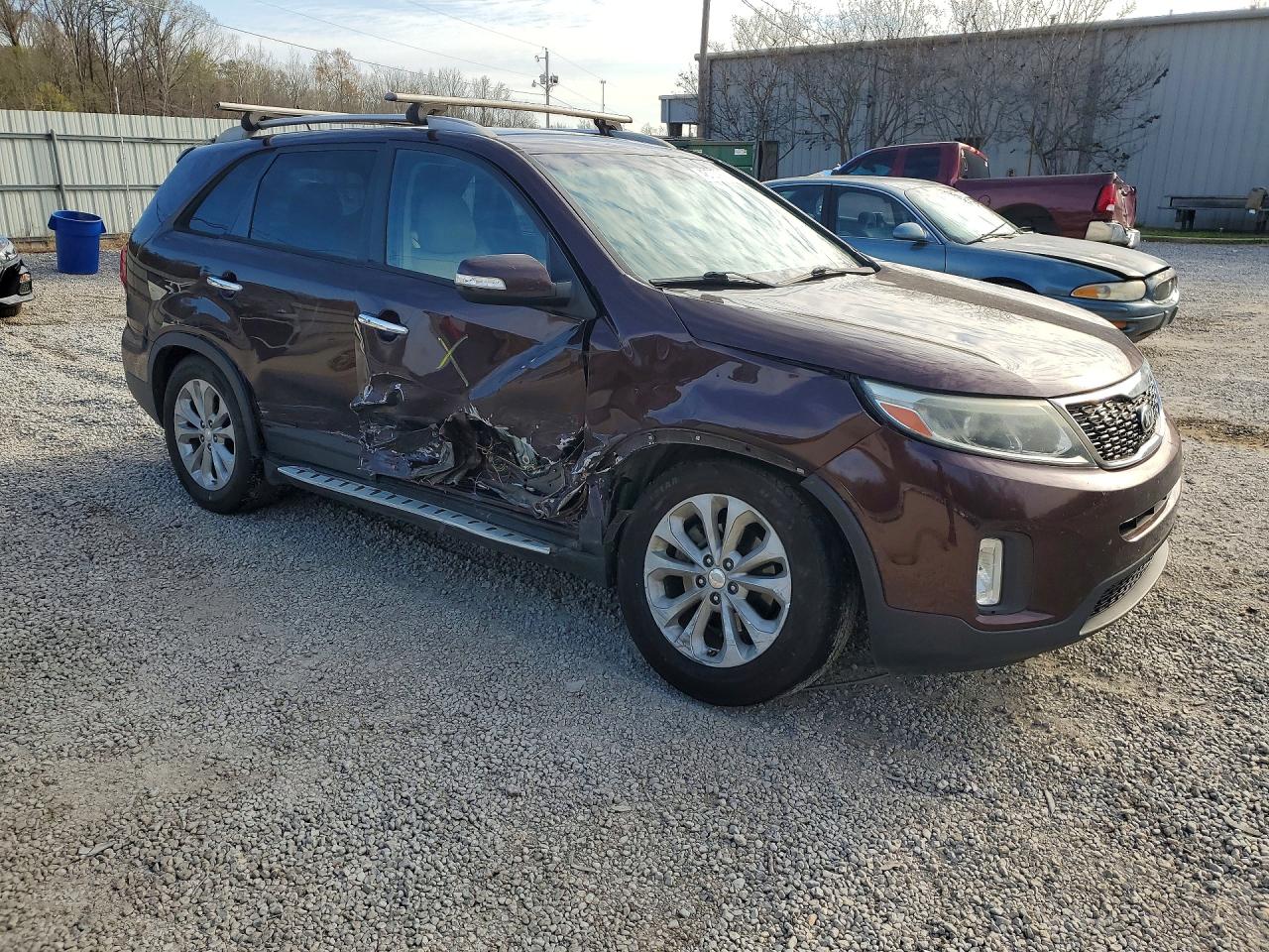 2015 Kia Sorento Ex Purple vin: 5XYKU4A79FG619392