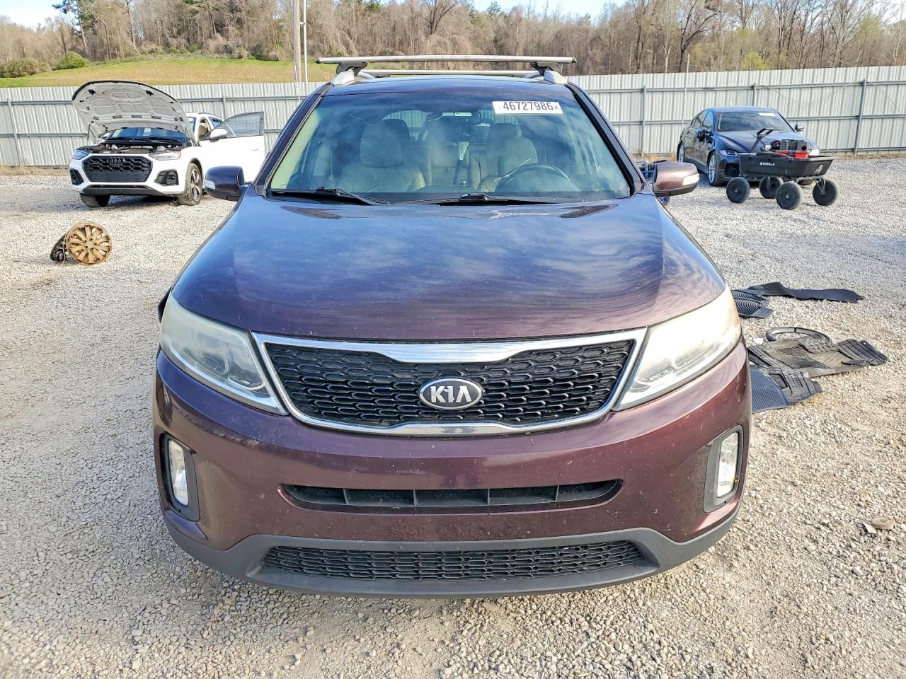 2015 Kia Sorento Ex Purple vin: 5XYKU4A79FG619392
