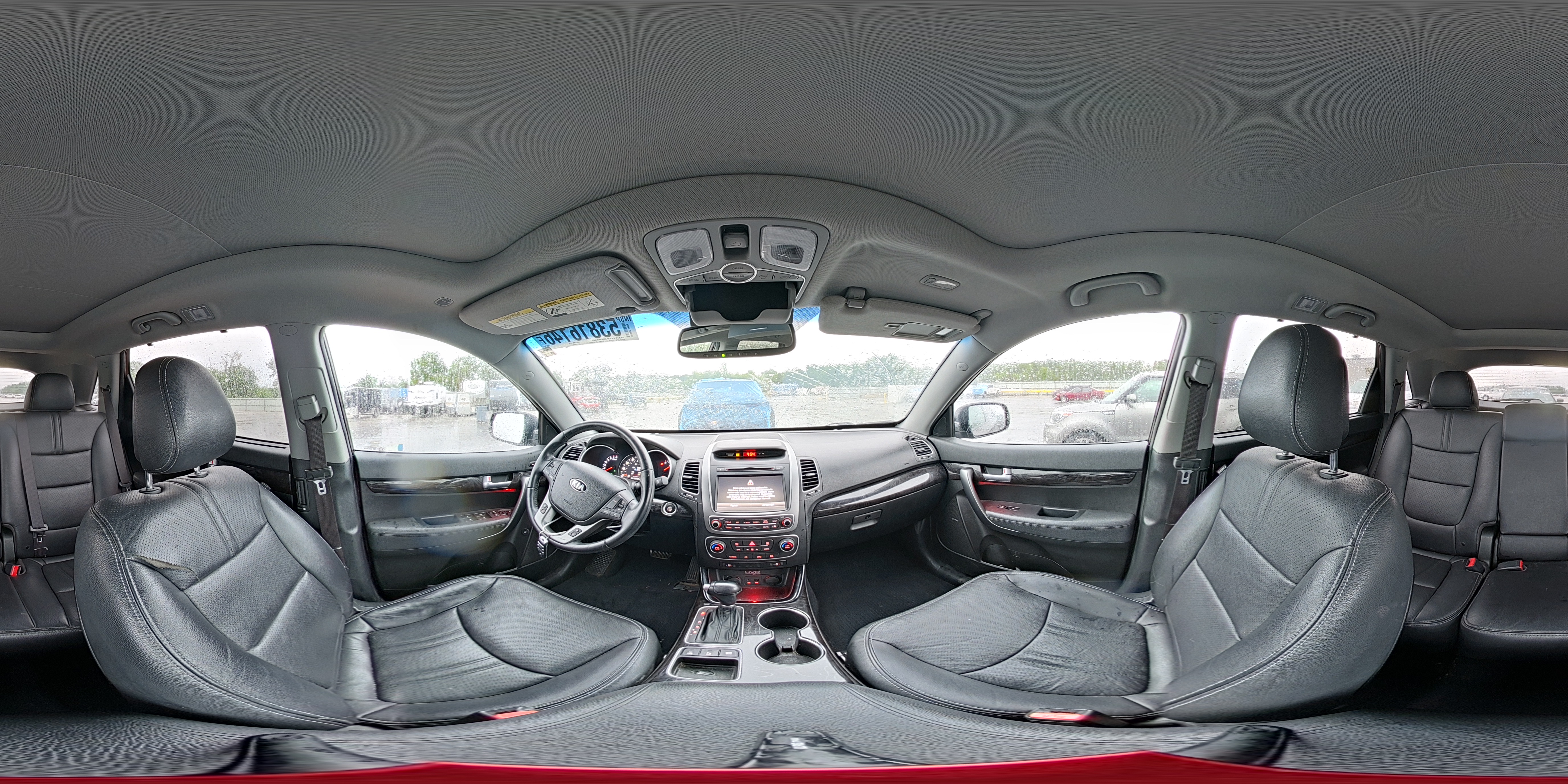 2014 Kia Sorento Ex Maroon vin: 5XYKU4A7XEG476080