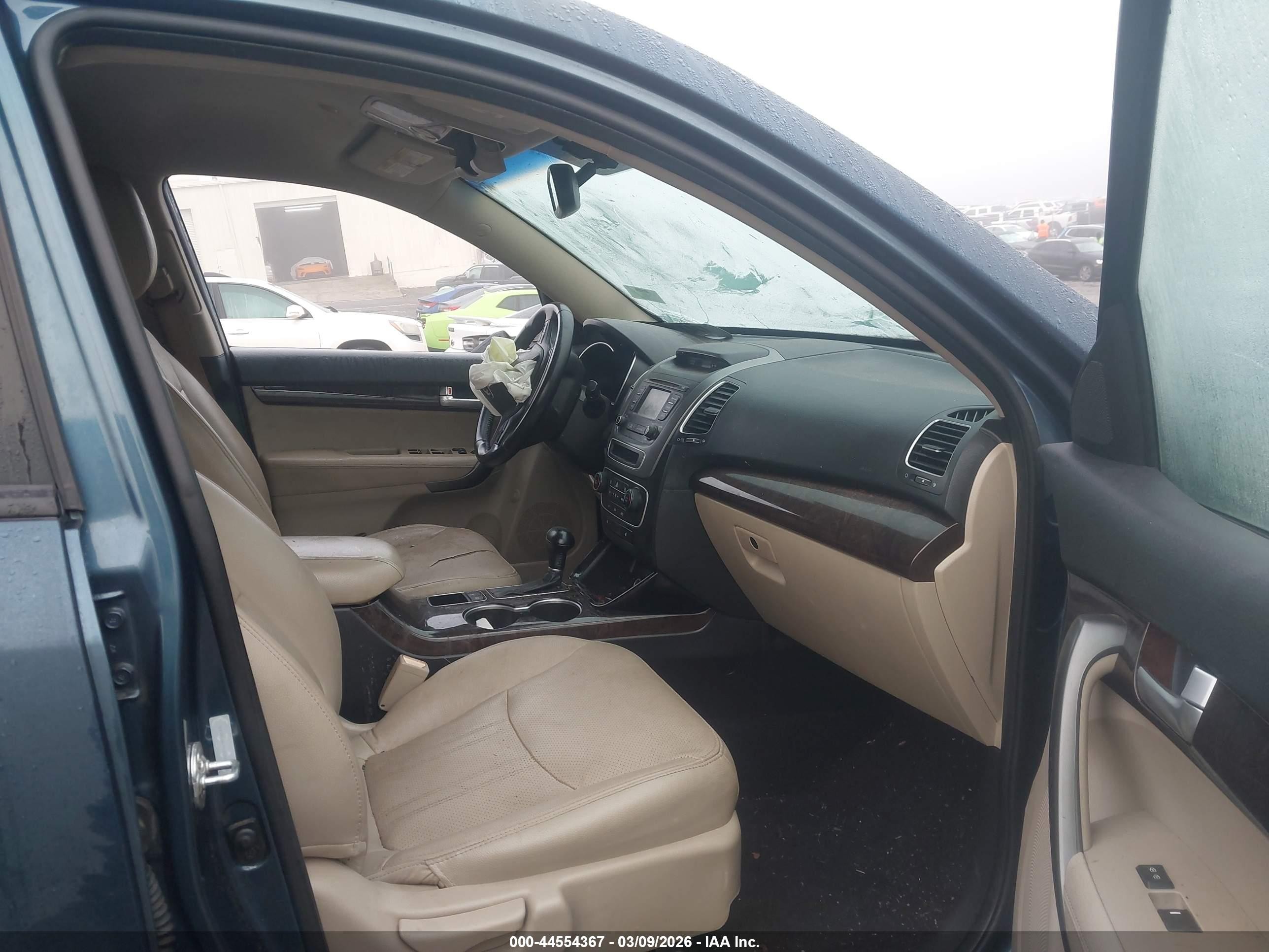 2014 Kia Sorento Ex V6 Синий vin: 5XYKU4A7XEG480288