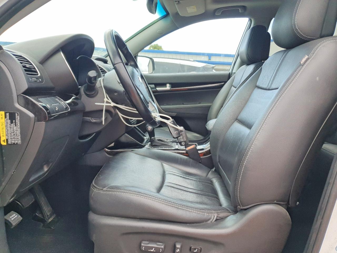 2015 Kia Sorento Ex White vin: 5XYKU4A7XFG640557