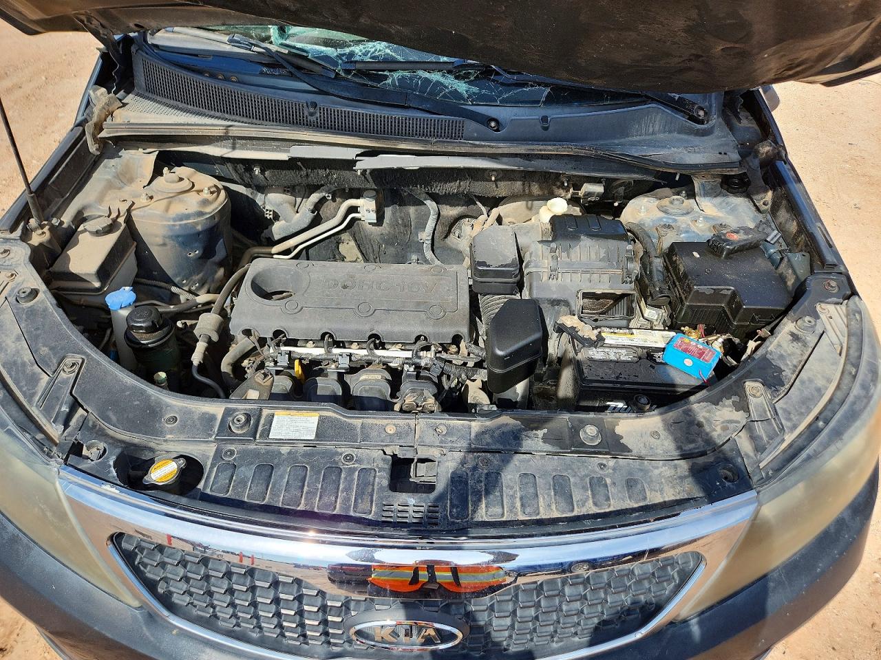 2011 Kia Sorento Ex Blue vin: 5XYKUCA11BG072036