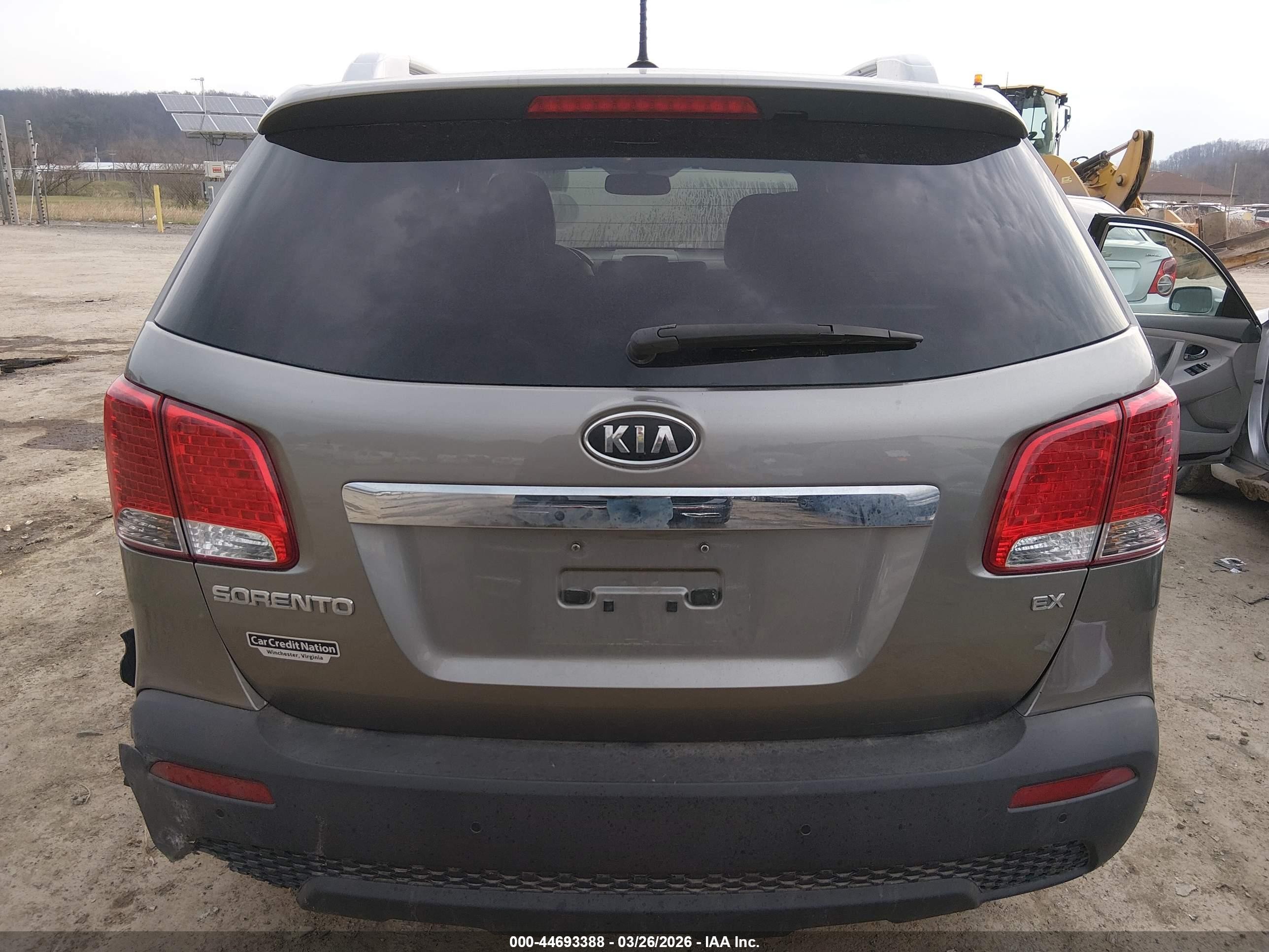 2011 Kia Sorento Ex Серый vin: 5XYKUCA14BG076887