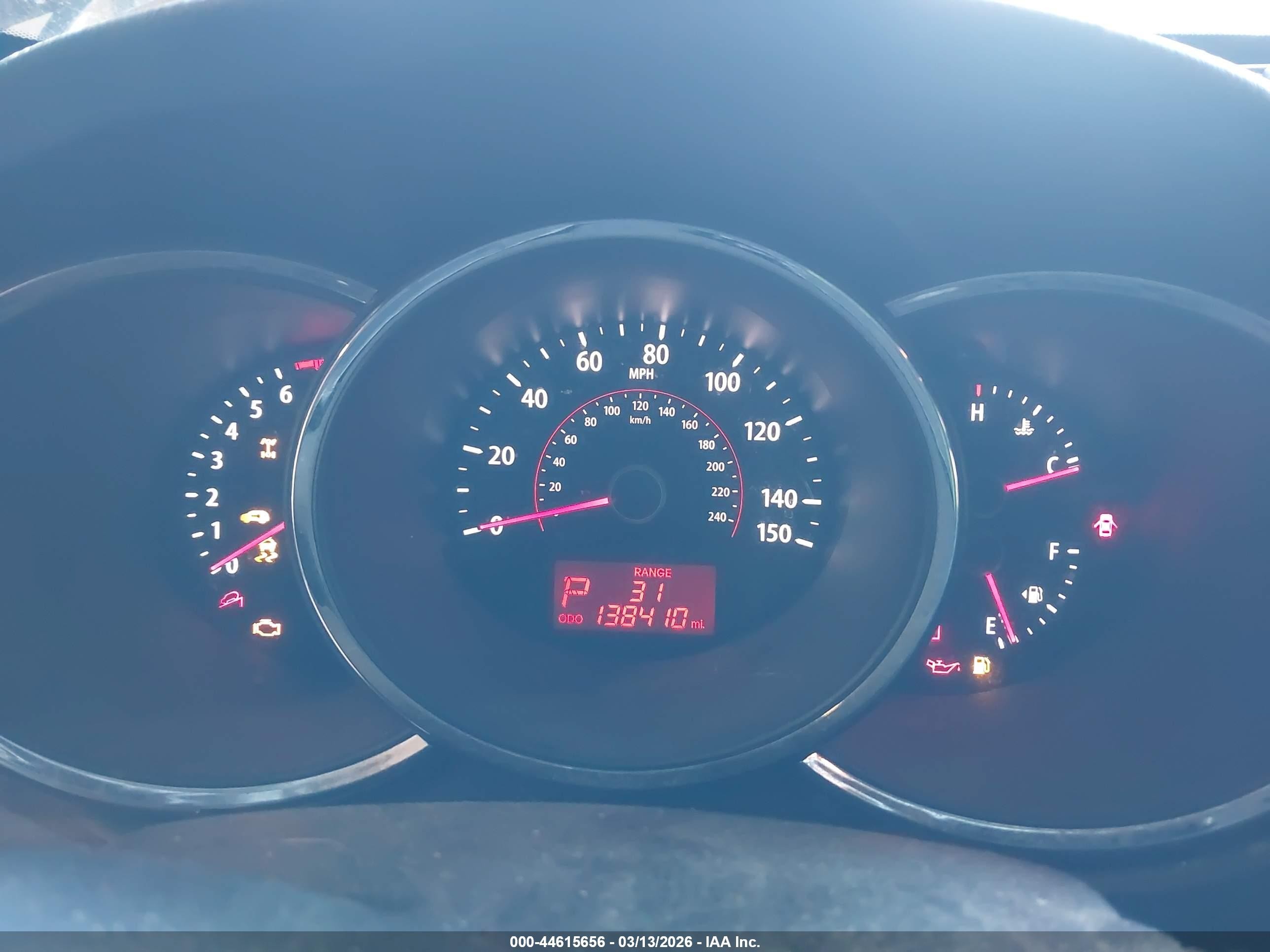 2011 Kia Sorento Ex Maroon vin: 5XYKUCA17BG027652
